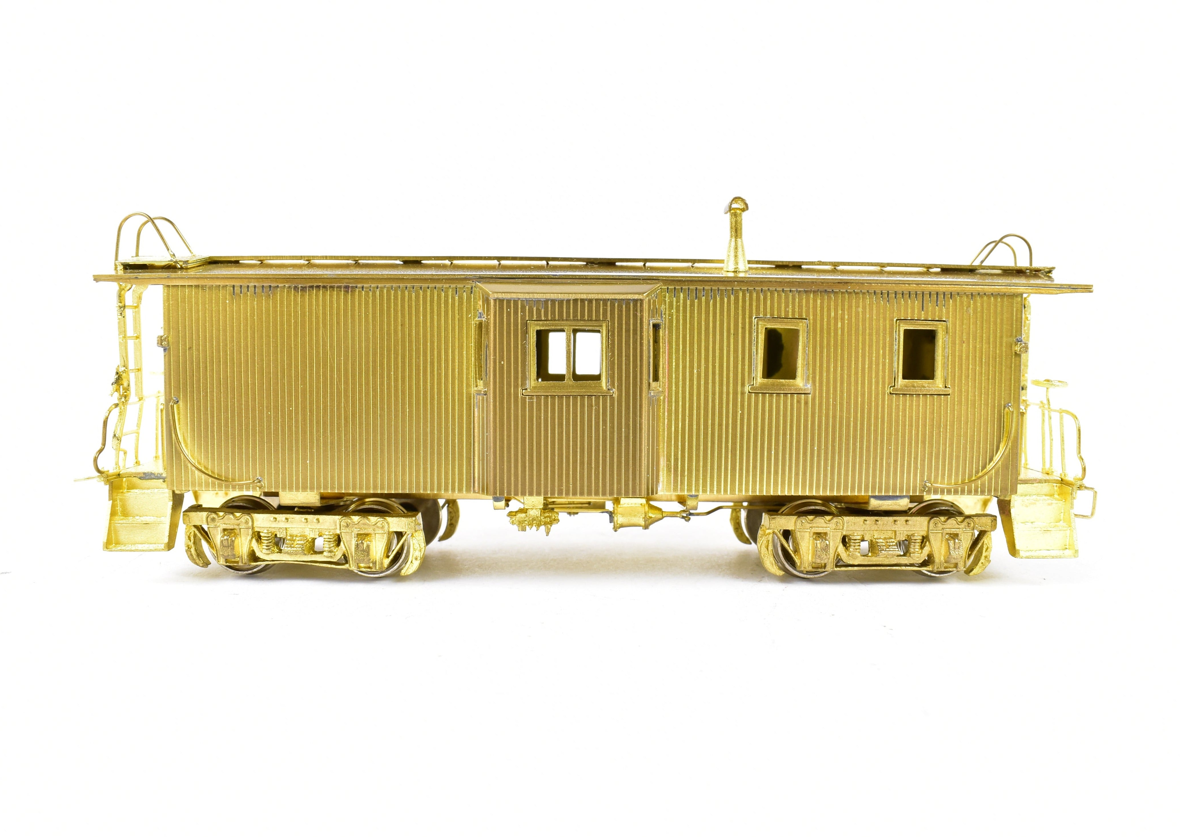 HO Brass OMI CSTtP M&O C&NW Wood Bay - Window Caboose #6076 Omaha Road