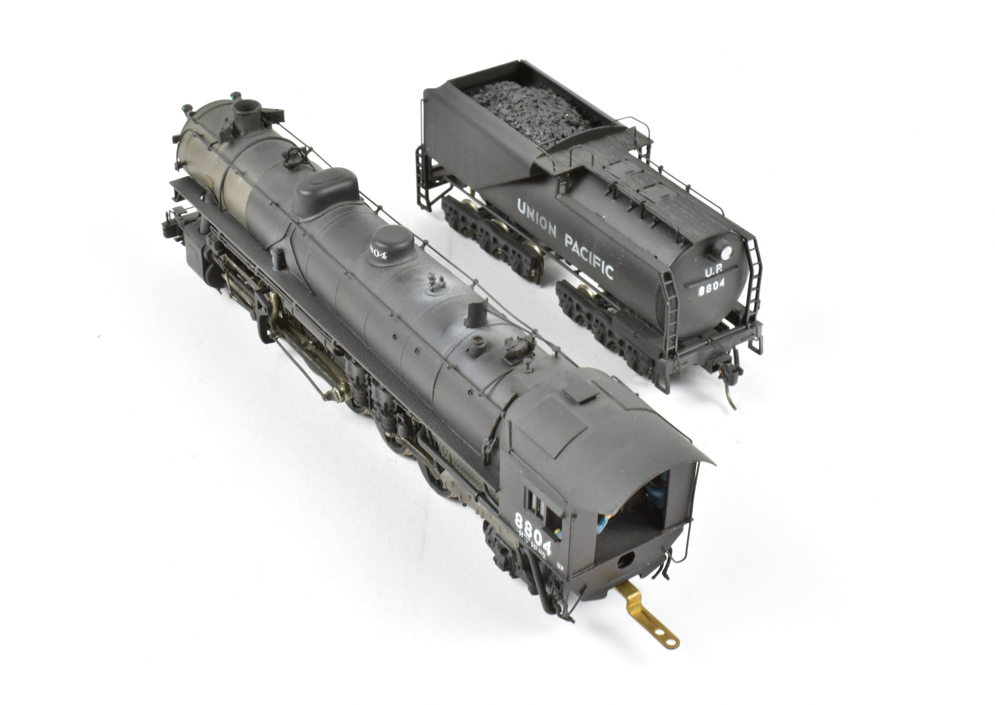HO Scale Brass Train Model by Westside Model Co., Union Pacific 8800 Class 4 - 10 - 2 Locomotive, Custom Painted No. 8804