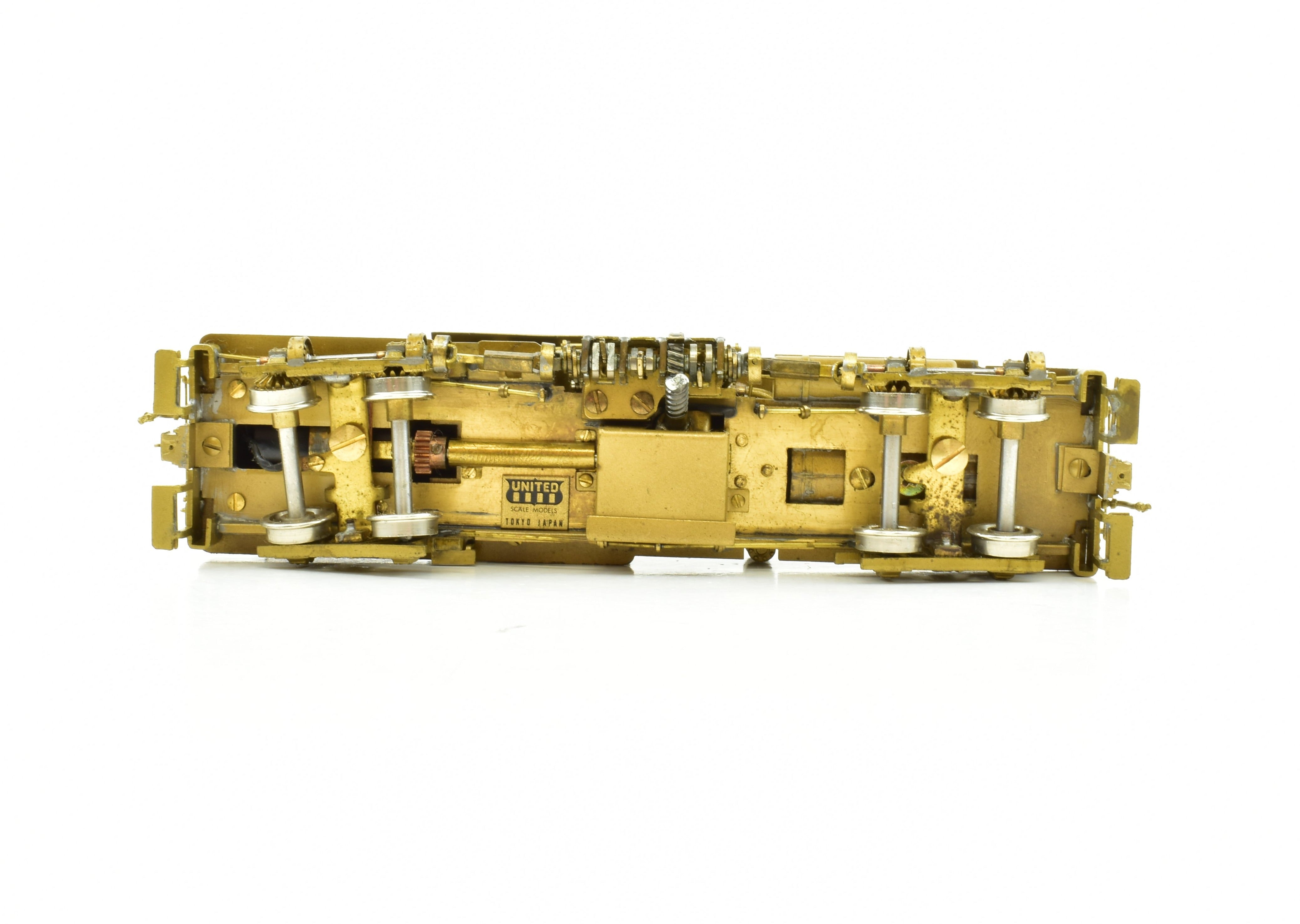 HO Scale Brass PFM - United Hillcrest - Osbourne Railroad 2 - Truck 25 - Ton Shay Geared Logging Locomotive Model