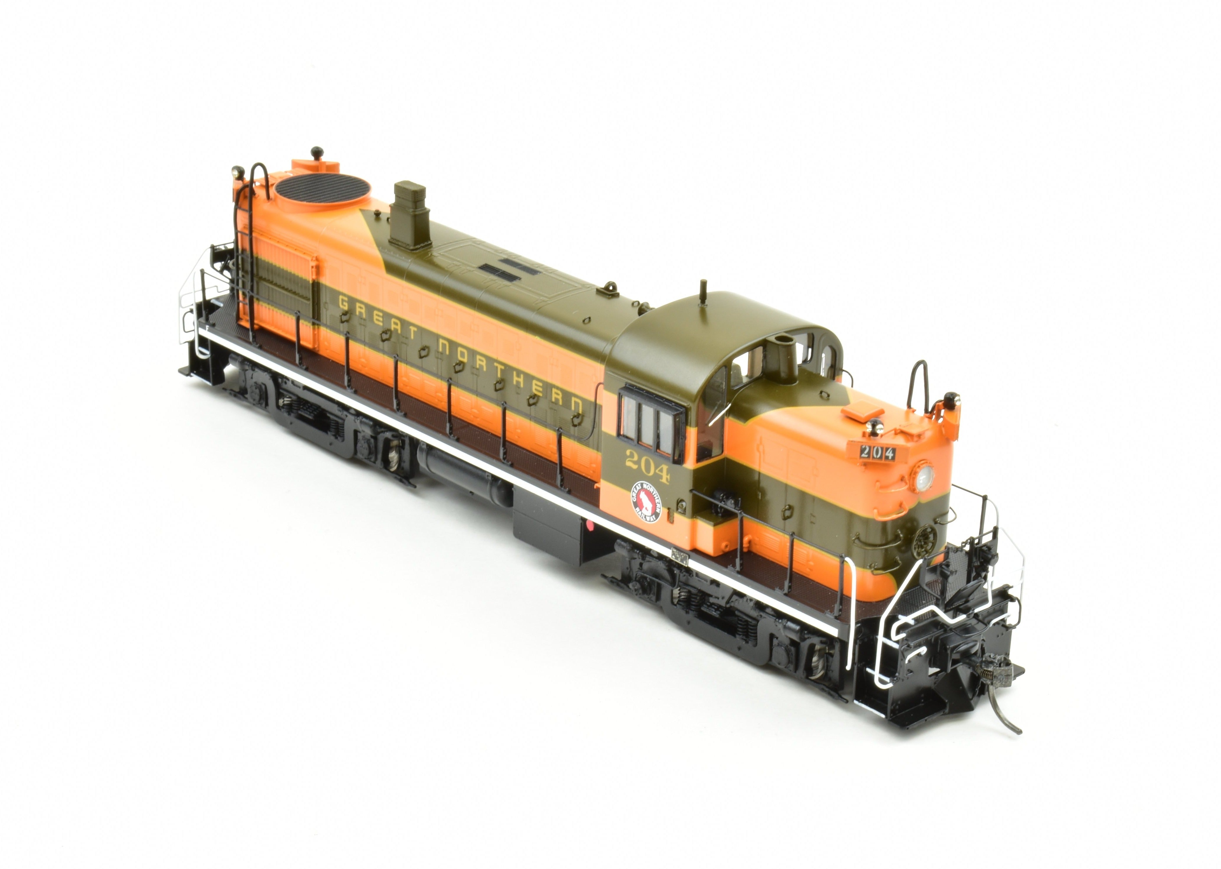 HO Scale Brass Division Point Great Northern Alco RS2 Factory Painted Locomotive Model #204