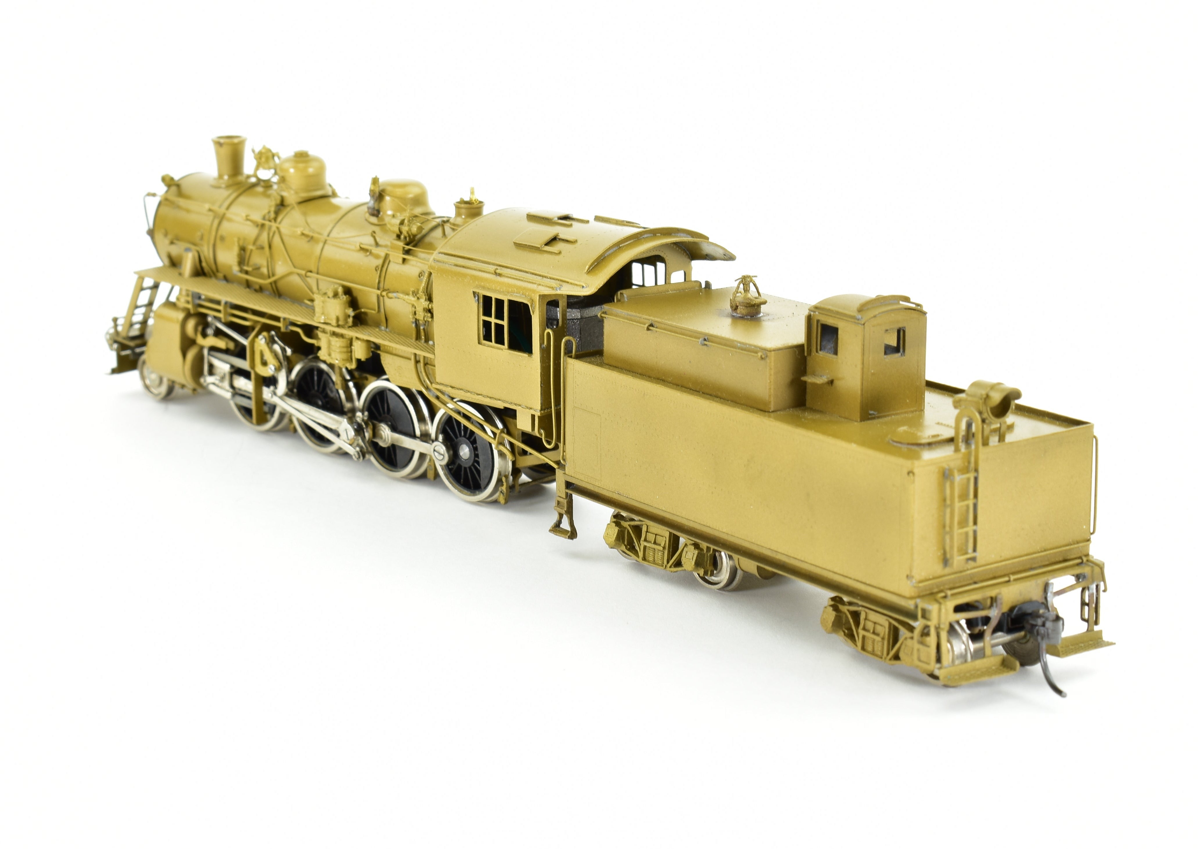 HO Scale Brass Hallmark Models MP - Missouri Pacific 2-8-0 Steam Locomotive Model with New Northwest Short Line (NWSL) Gearbox Upgrade