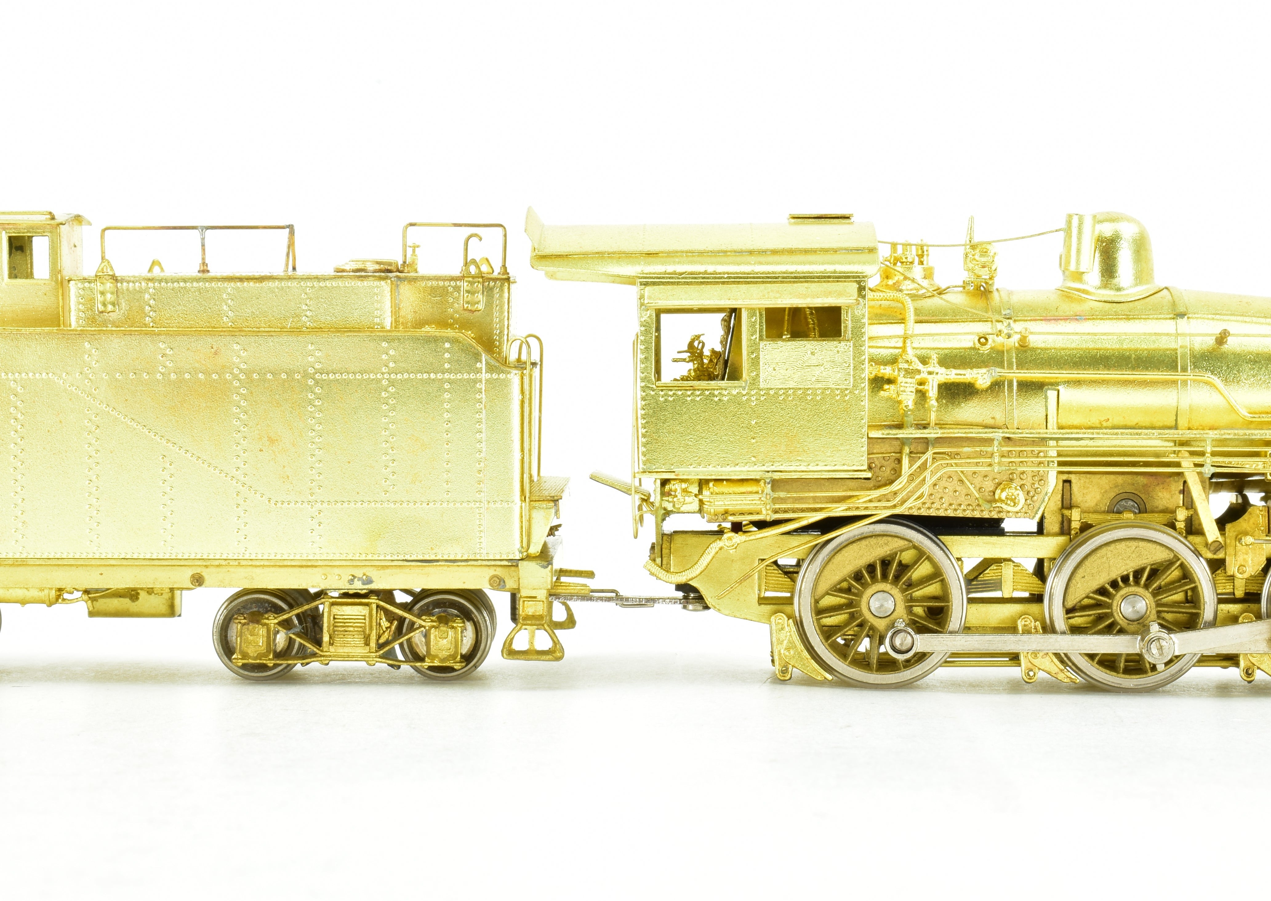 HO Scale Brass Hallmark Model Train - Missouri Kansas Texas J - 5 Class 2 - 6 - 0 Mogul Locomotive