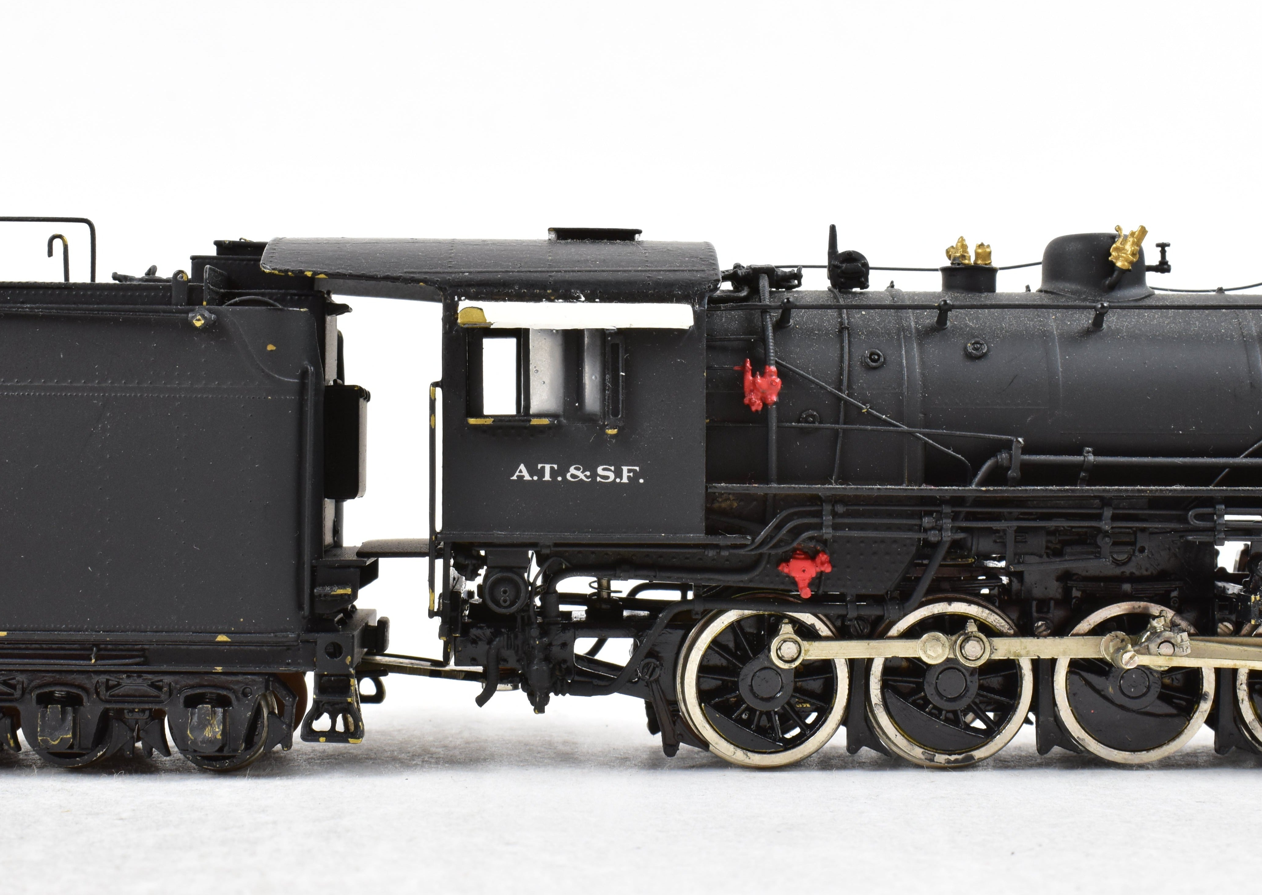 HO Brass Hallmark ATSF Santa Fe 2565 Class 2-10-0 Decapod Locomotive No. 2566