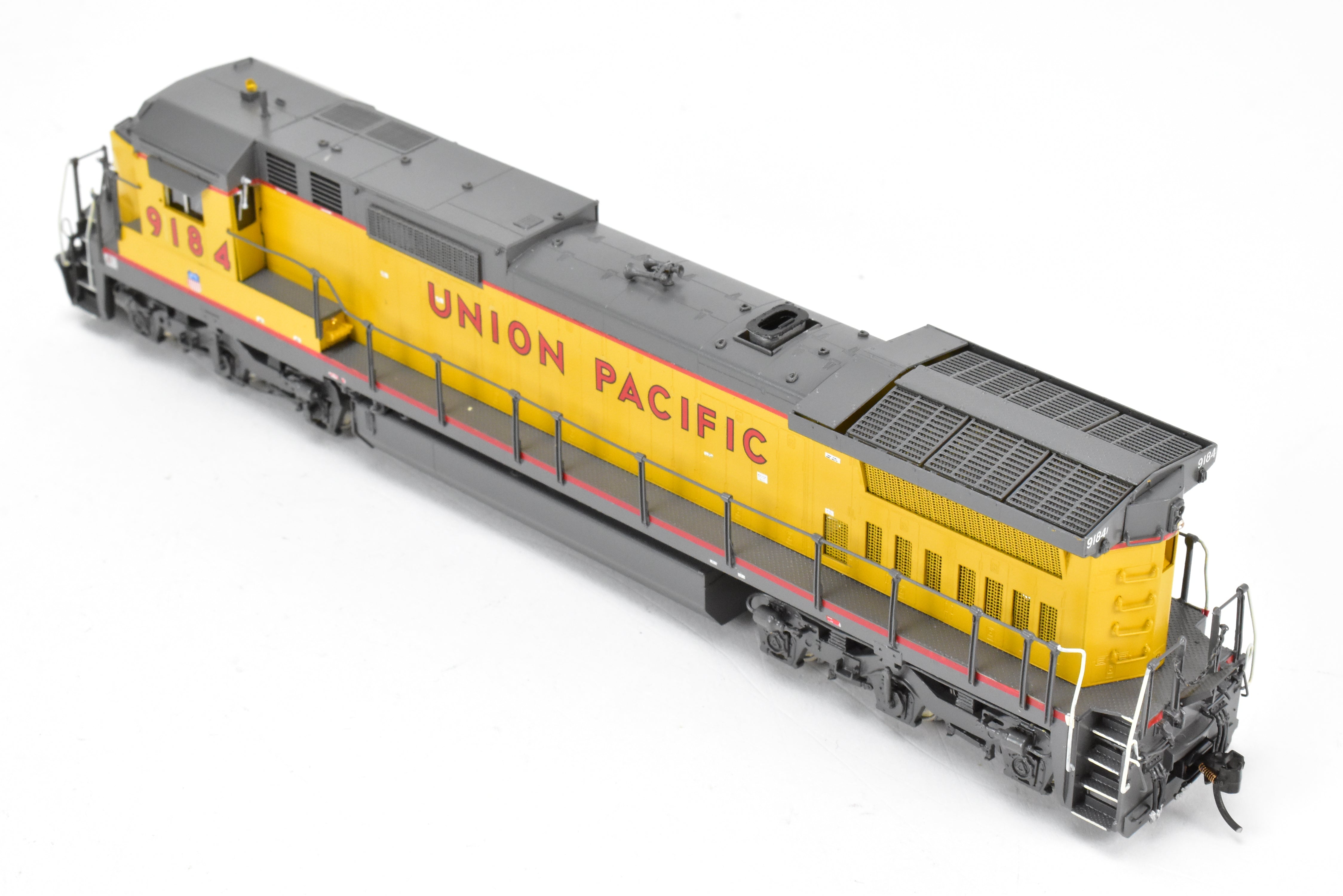 HO Scale Brass Union Pacific GE Dash 8 - 40C Locomotive Model by Overland Models, Inc. Custom Painted with Road Number 9184