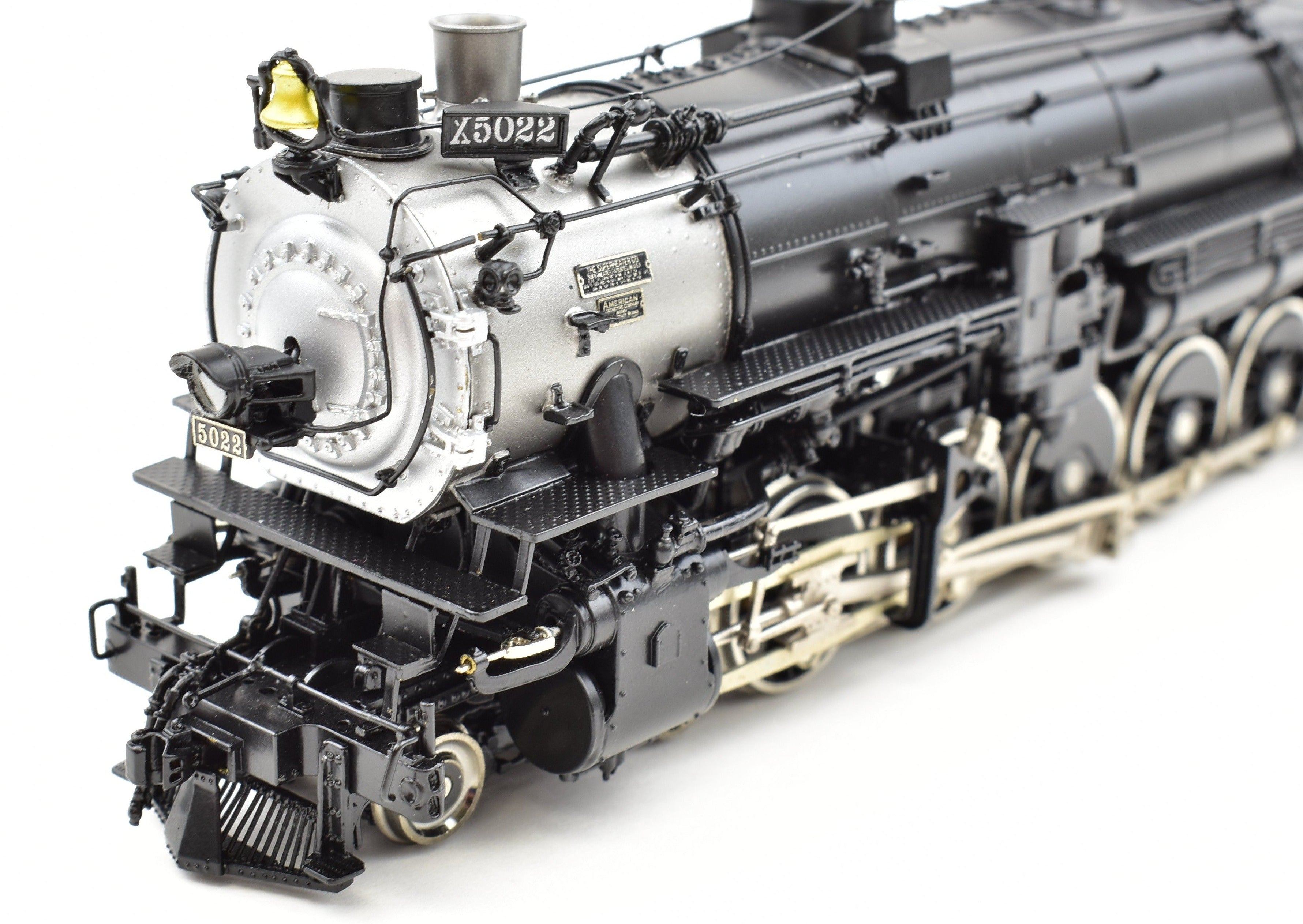 HO Scale Brass Precision Scale Co. SP 4-10-2 Factory Painted Locomotive #5022