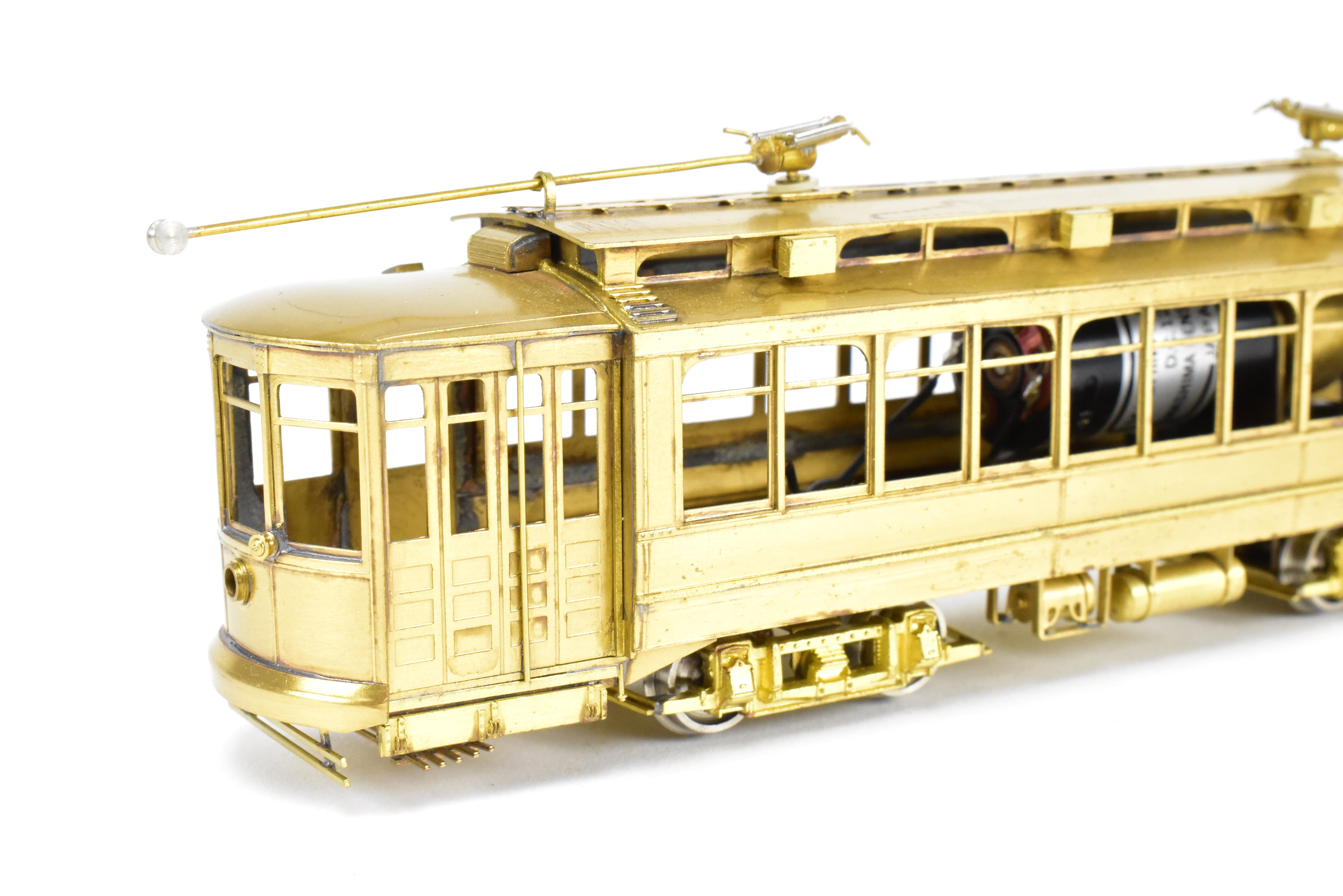 High - Quality HO Scale Brass Chicago Surface Lines Short Brill Car Model 347 CSL by Fairfield Models in Brand - New REBOXX Box with Mislabel