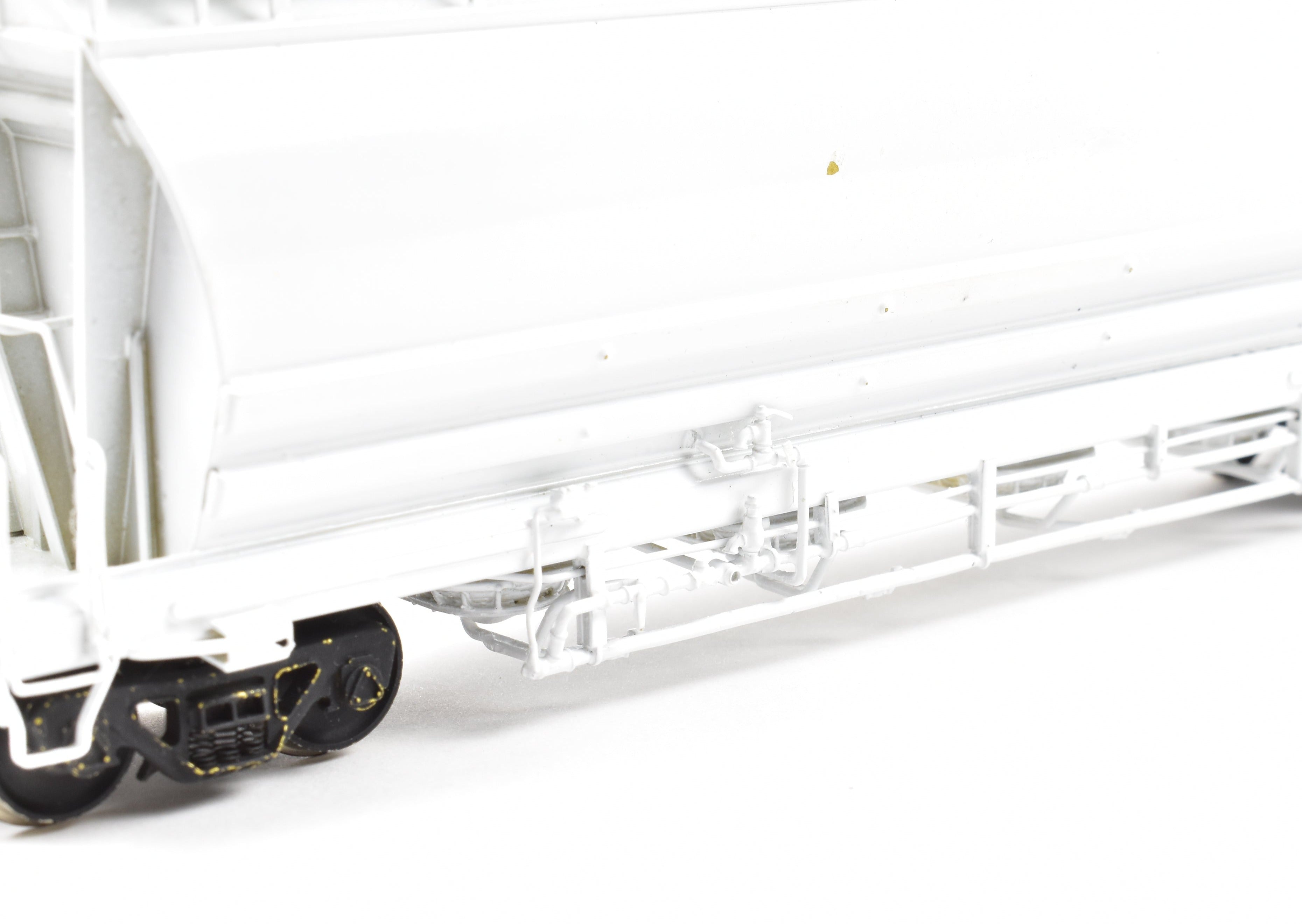 HO Brass Flexi - Flow PD Covered Hopper by Overland Models, Custom Painted