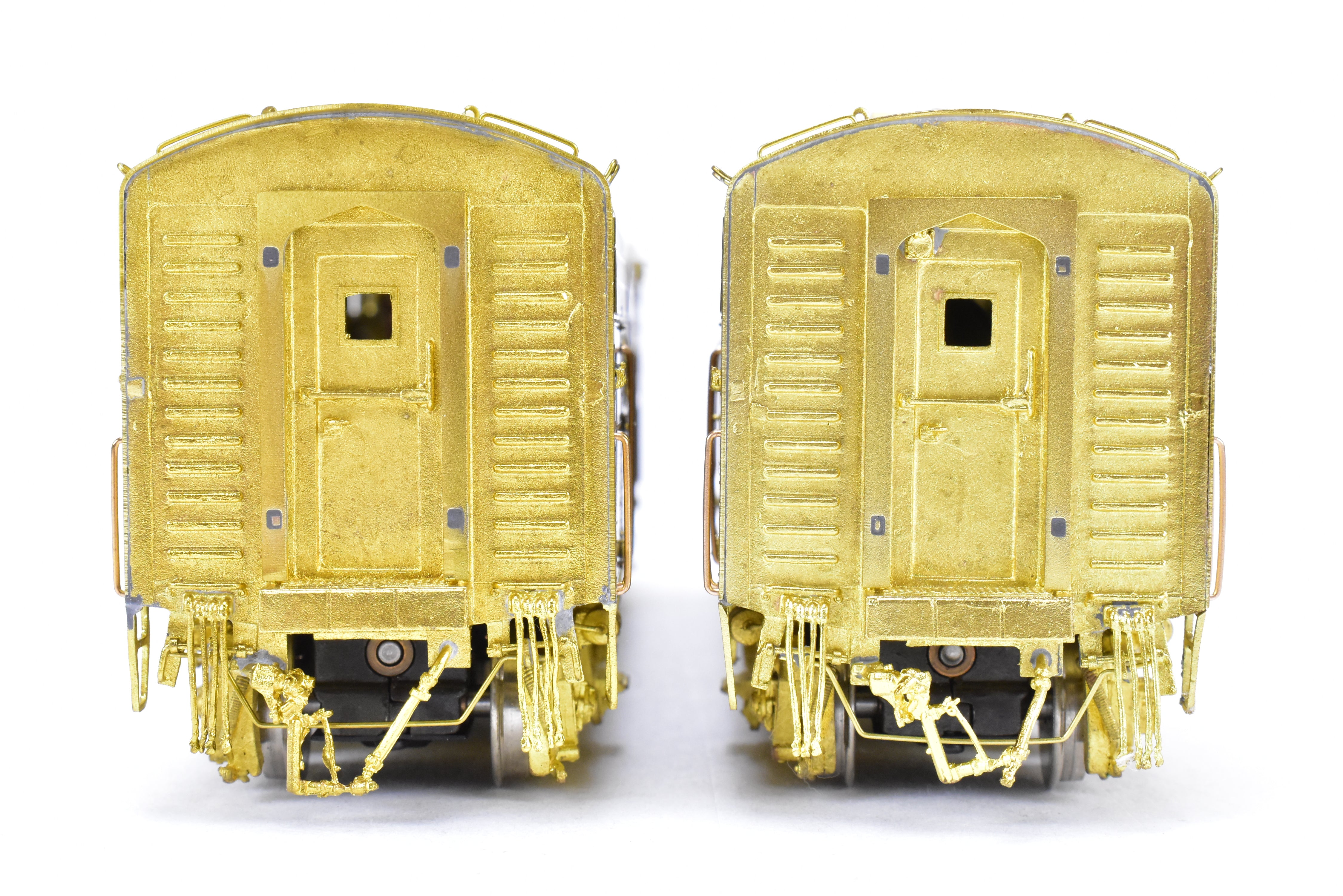 HO Scale Brass Model Train Set by Overland Models Inc. - Union Pacific EMD F7 A/B Freight Locomotives from the Late 1950's Era