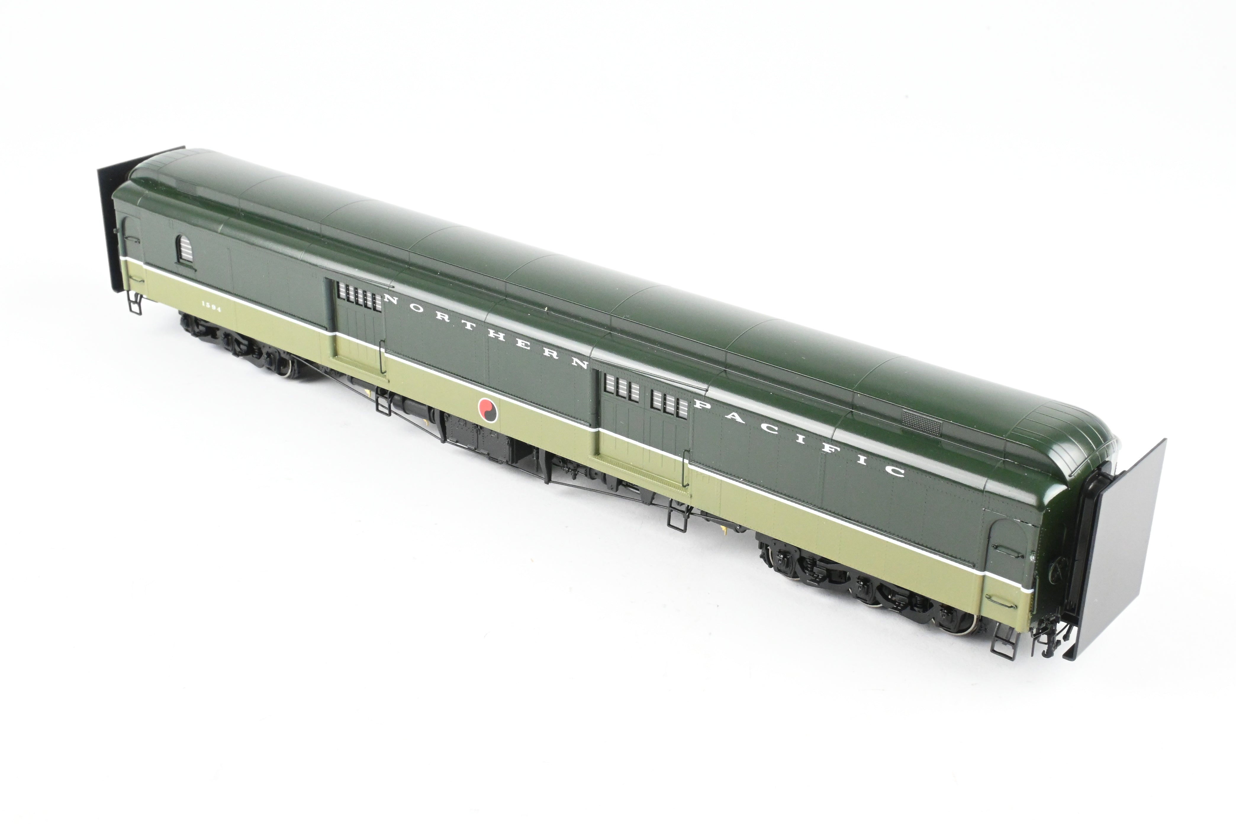 HO Brass W&R Enterprises Northern Pacific Truss Rod Baggage Car No. 1594 Factory Painted