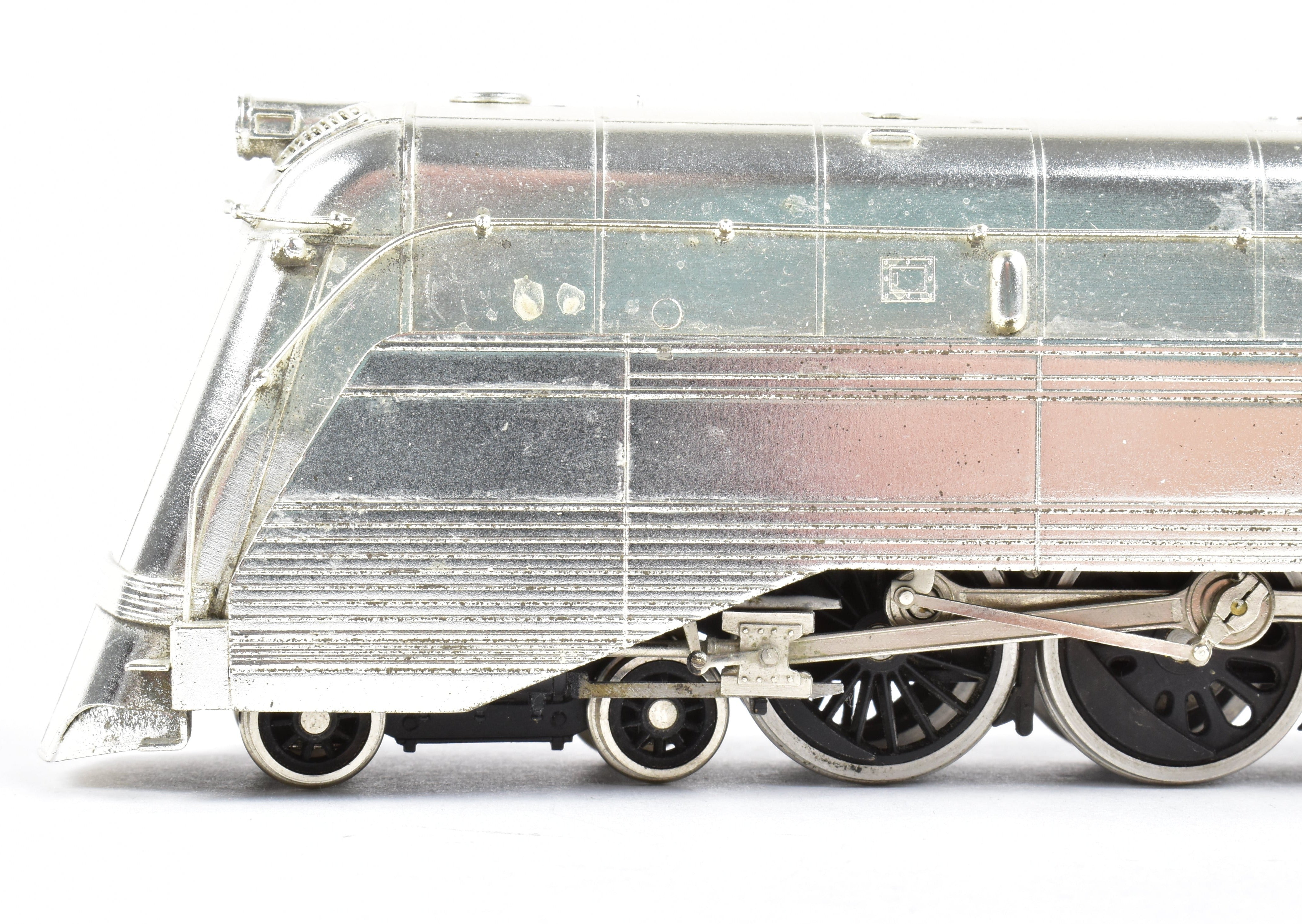 HO Brass NPP Nickel Plated CB&Q Burlington Route 4-6-4 S-4A Streamlined Hudson No. 4000