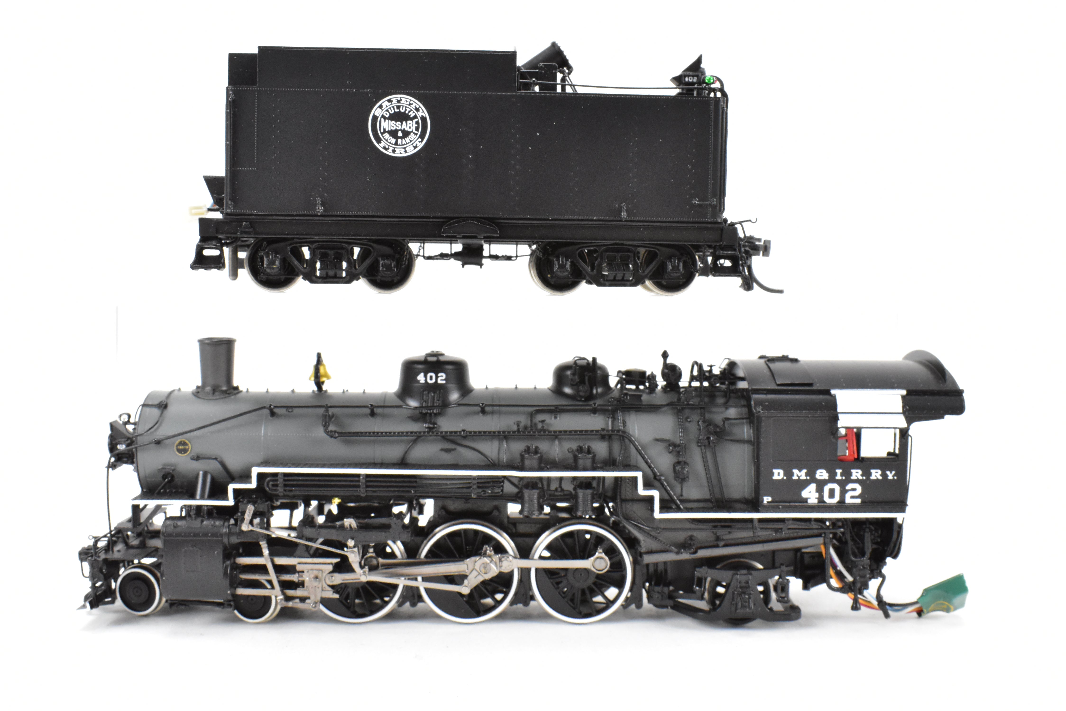 HO Brass DVP - DM&IR Class P 4-6-2 #402 Grey Boiler with TCS DDC and Sound