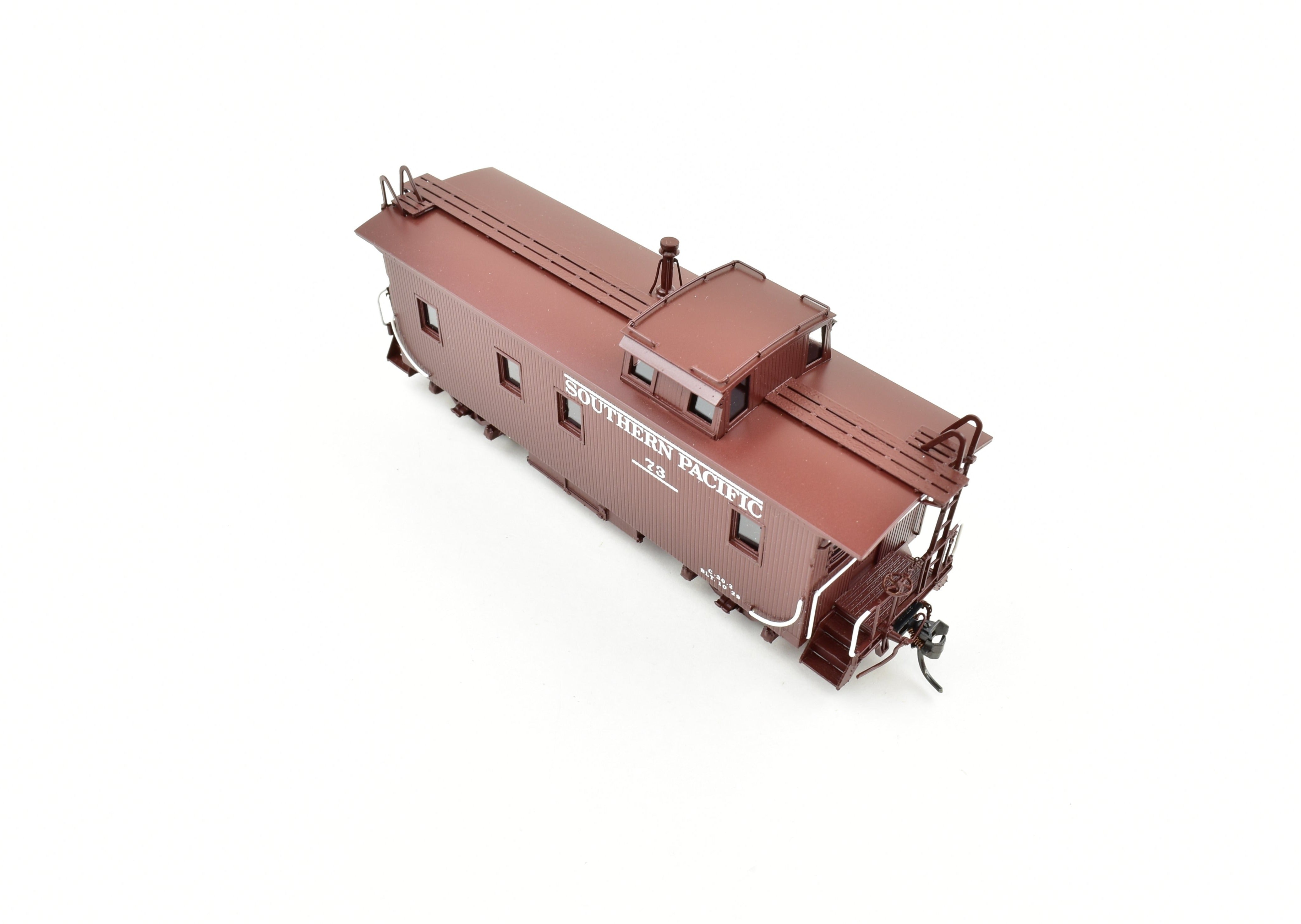 HO Brass Precision Scale Co. Southern Pacific C-30-2 Wood Cupola Caboose with Spare Parts