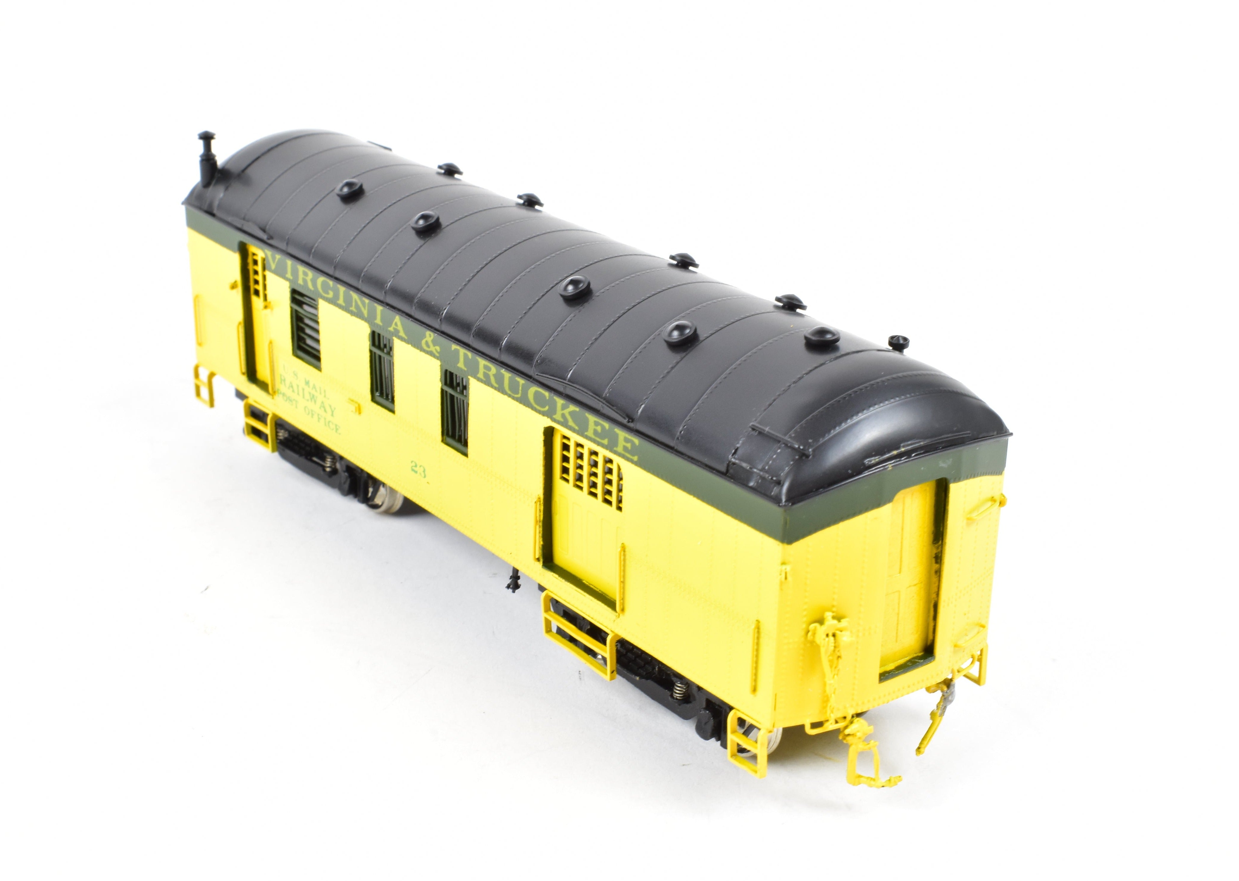 HO Scale Brass Precision Scale Co. Model of Virginia & Truckee 40-Foot RPO/Baggage Car, Class 40-BP-15 FP