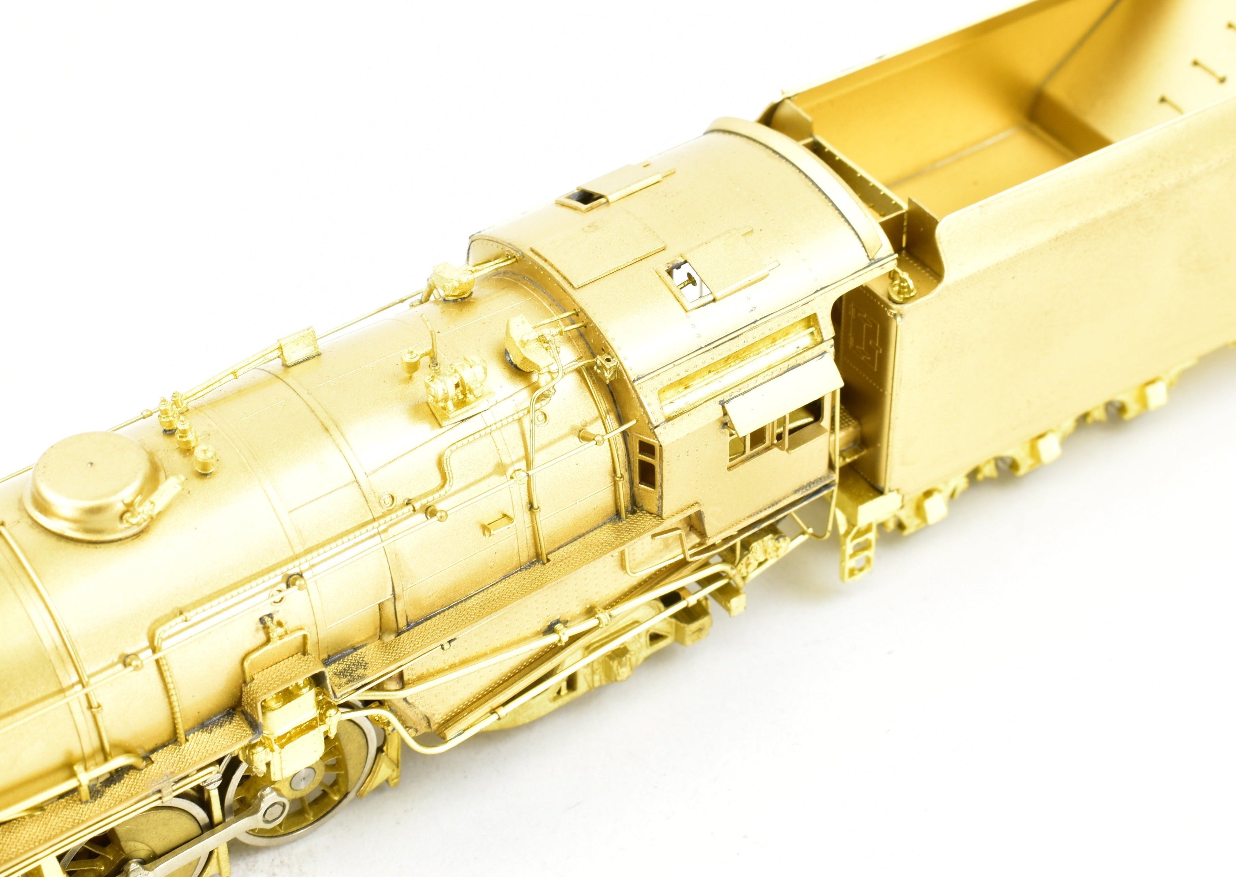 HO Scale Brass Model Train - Key Imports C&O Chesapeake & Ohio K3a Class 2-8-2 Mikado Locomotive with Elesco Feed Water Heater and 21RA Tender