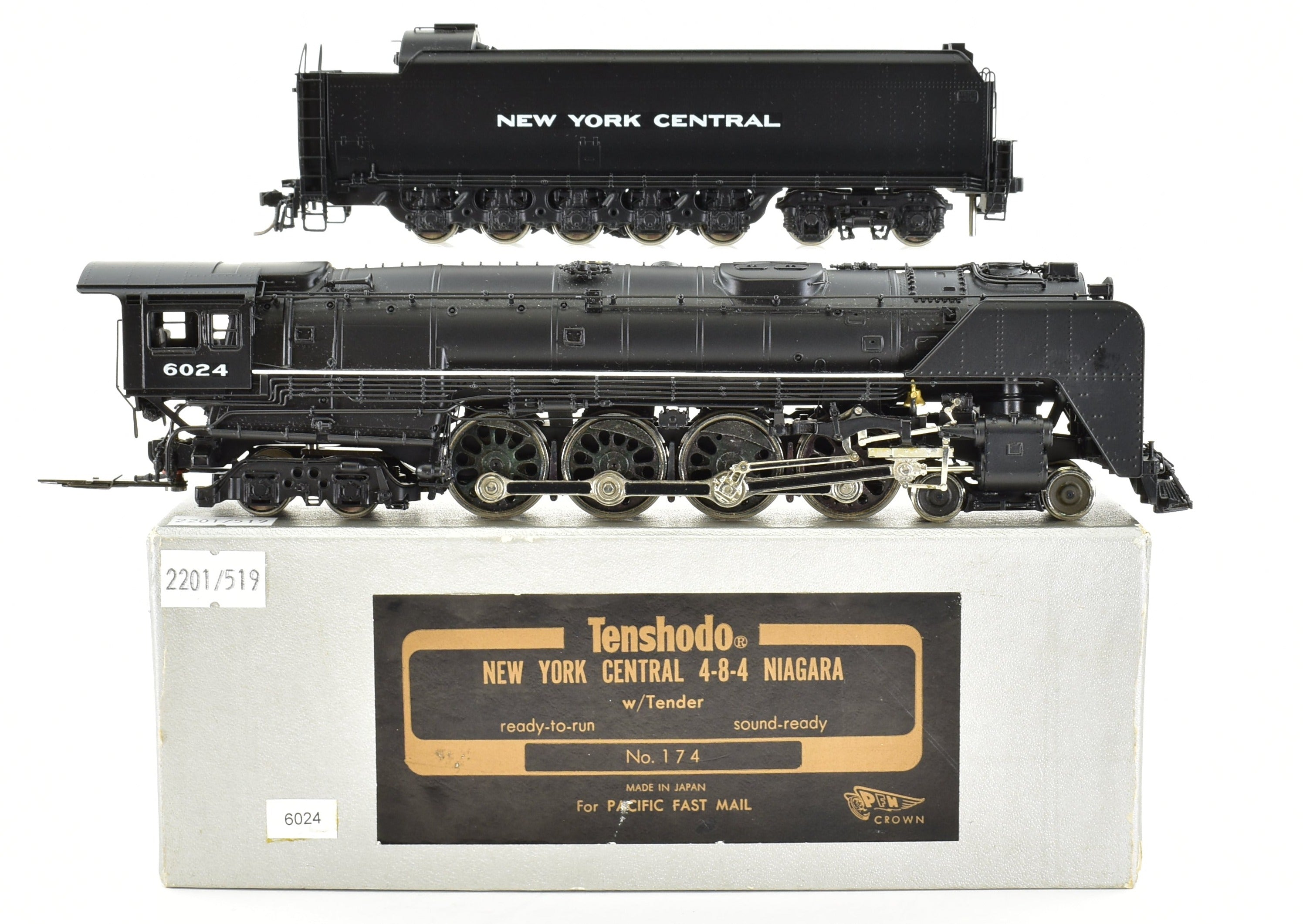 HO Brass PFM Tenshodo NYC - 1984 Run New York Central S-1b 4-8-4 Niagara FP