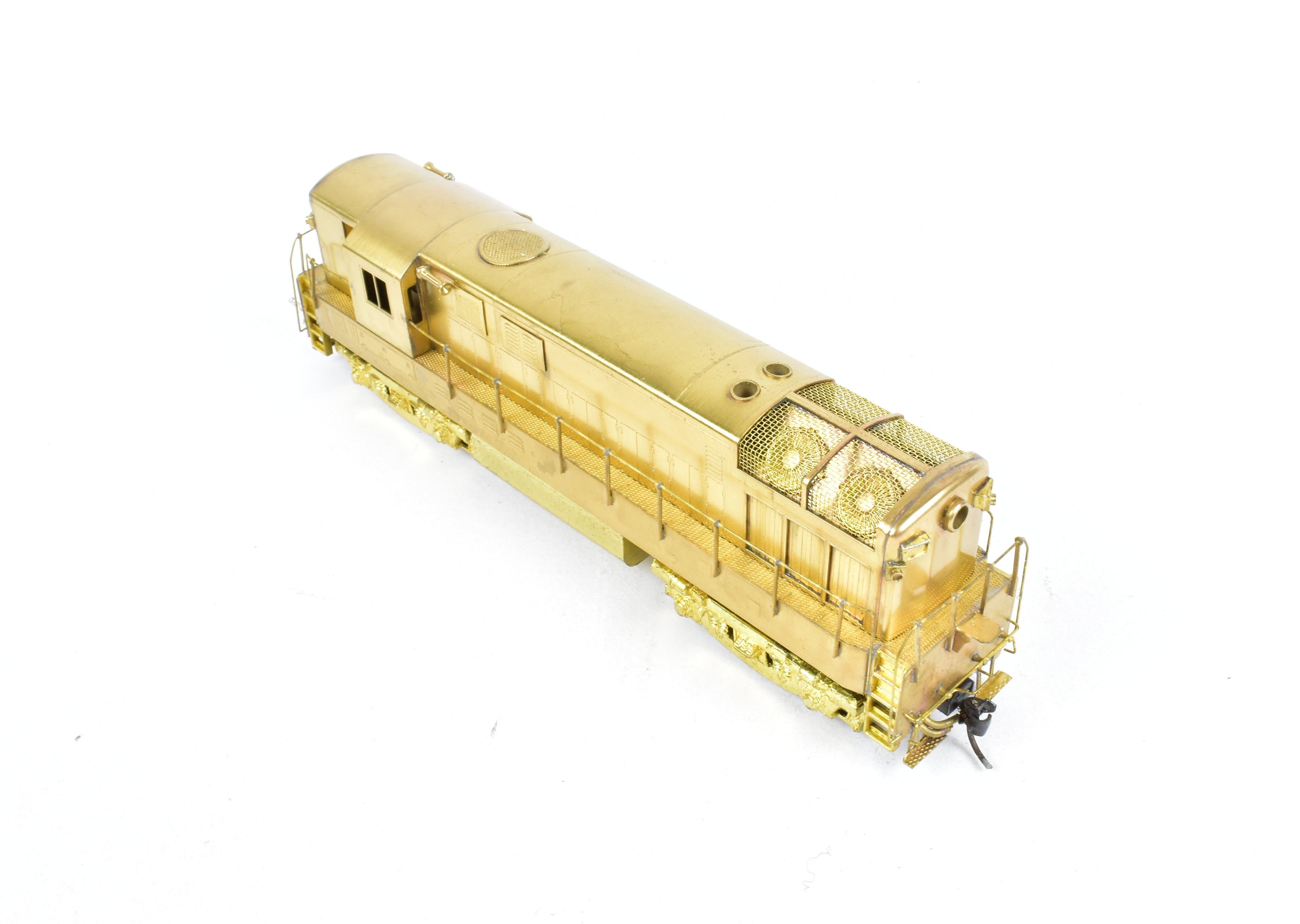 1970s HO Brass Red Ball Baby Trainmaster H-16-44 Model by Fairbanks Morse