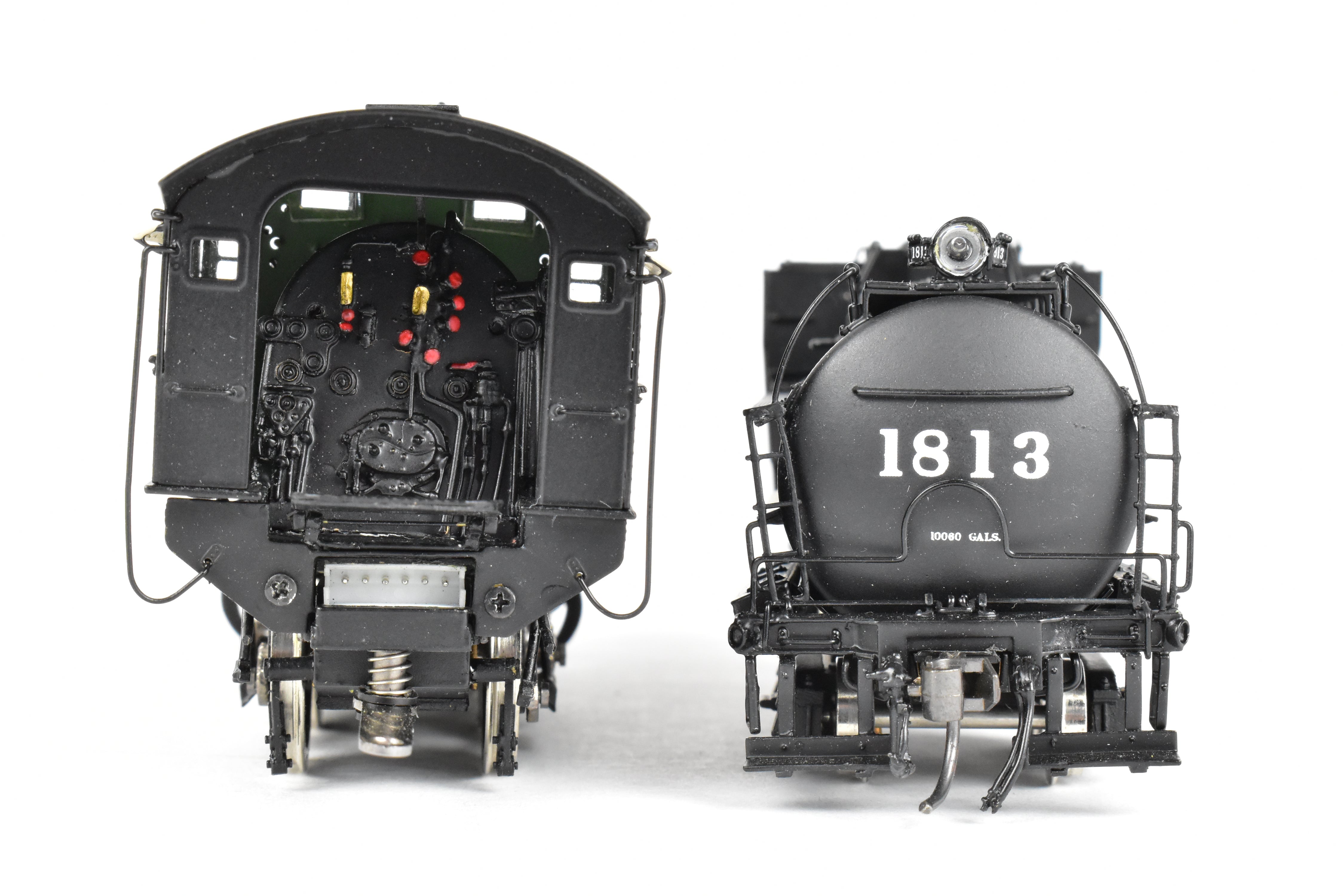 HO Scale Brass Model Train - Sunset Models Southern Pacific M - 9 2 - 6 - 0 FP Locomotive No. 1813 Equipped with QSI DCC and Sound System