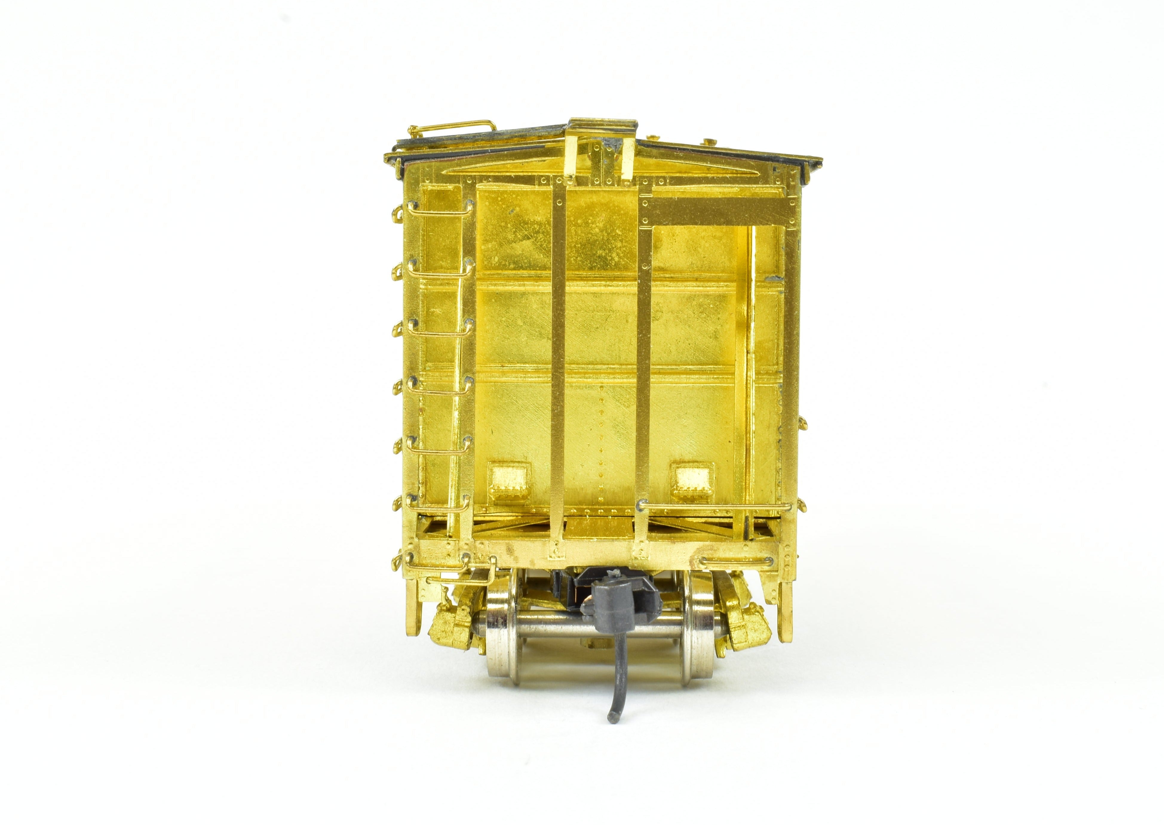 HO Scale Brass Airslide Covered Hopper Model by Overland Models, Inc. for Various Roads