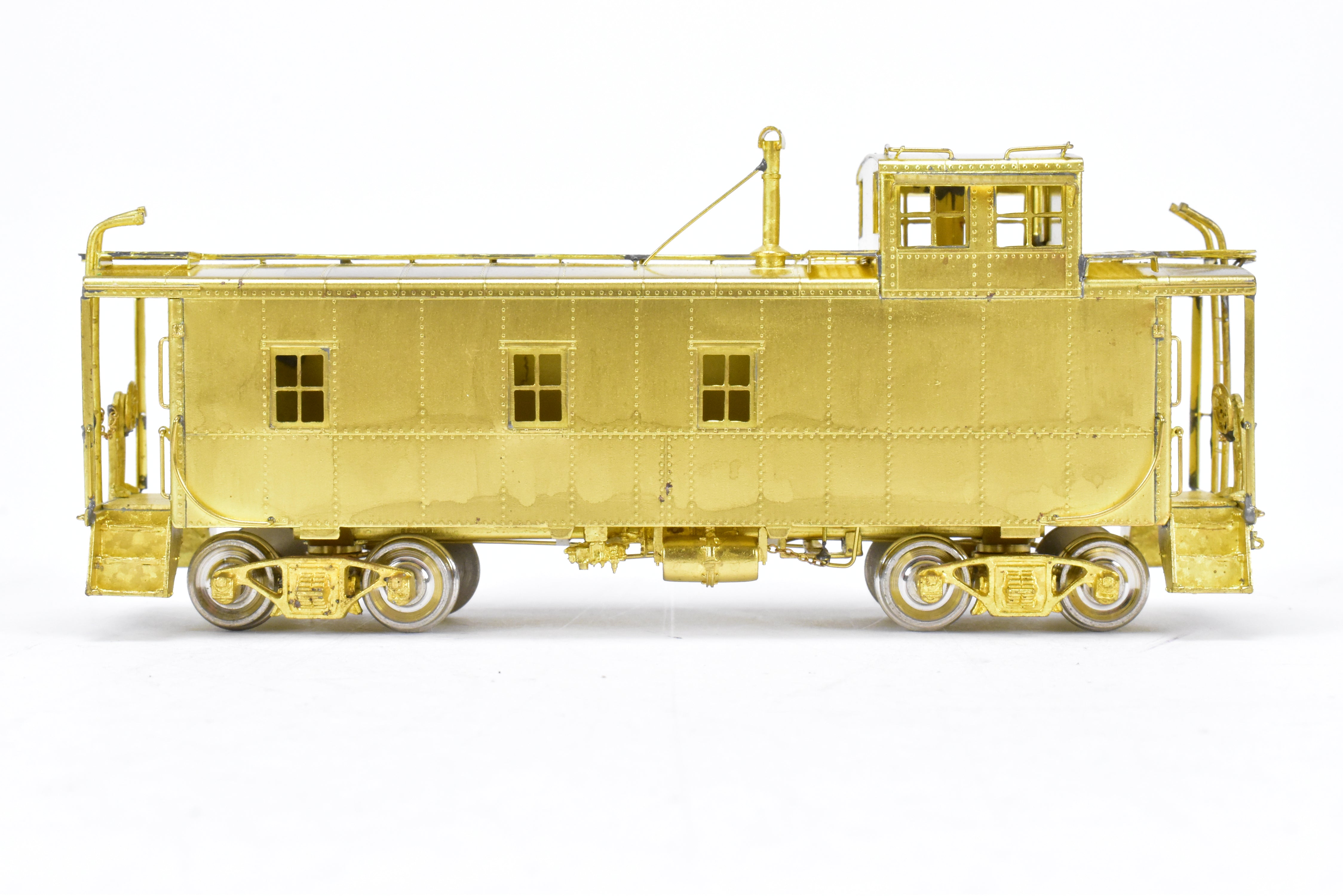 HO Brass OMI D&RGW 1400 Series Steel Caboose - Excellent for Steam & Diesel Eras