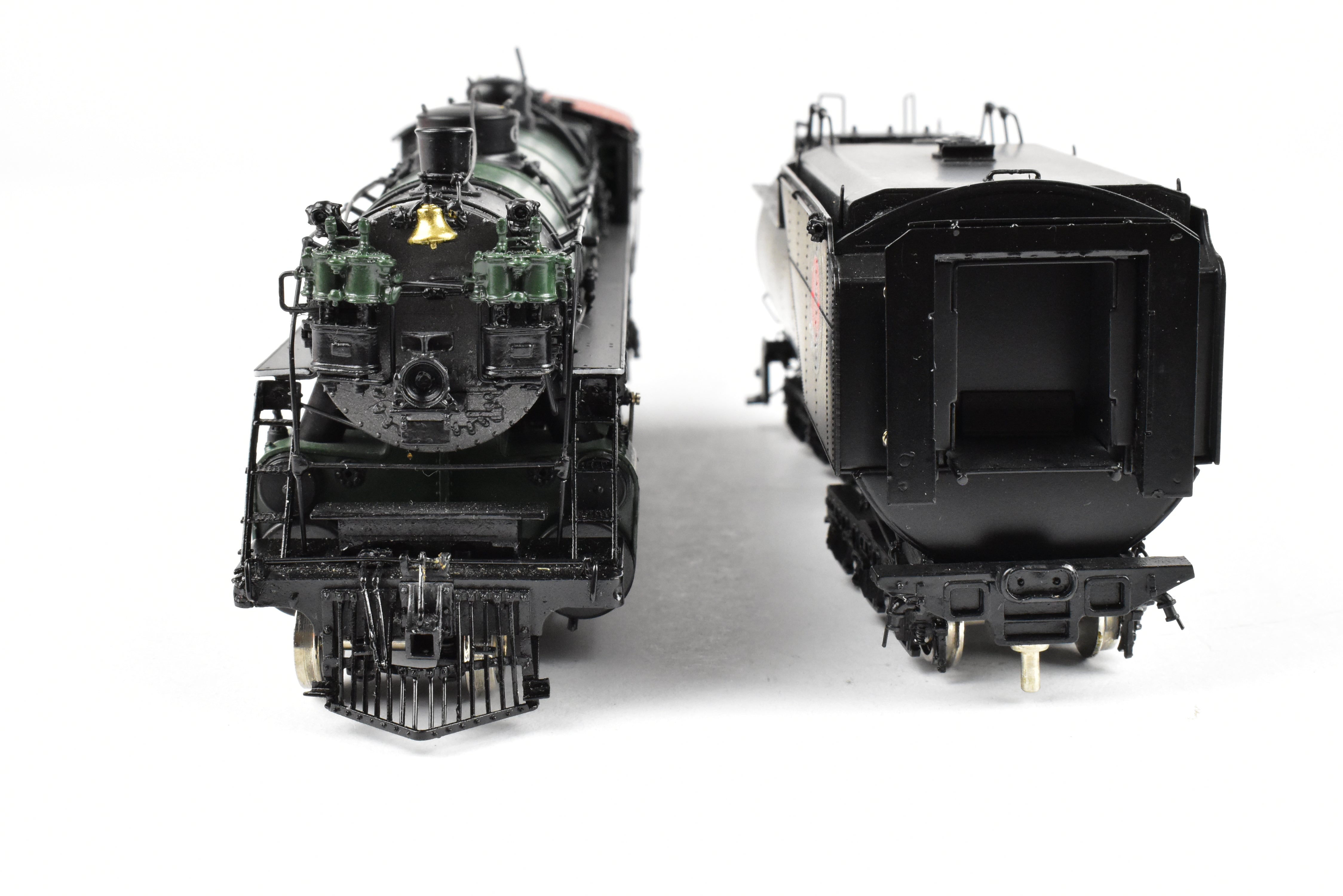 HO Scale Brass Model Train - Precision Scale Co. (PSC) Great Northern Class O - 7 with Vestibule Cab 2 - 8 - 2 Freight Locomotive