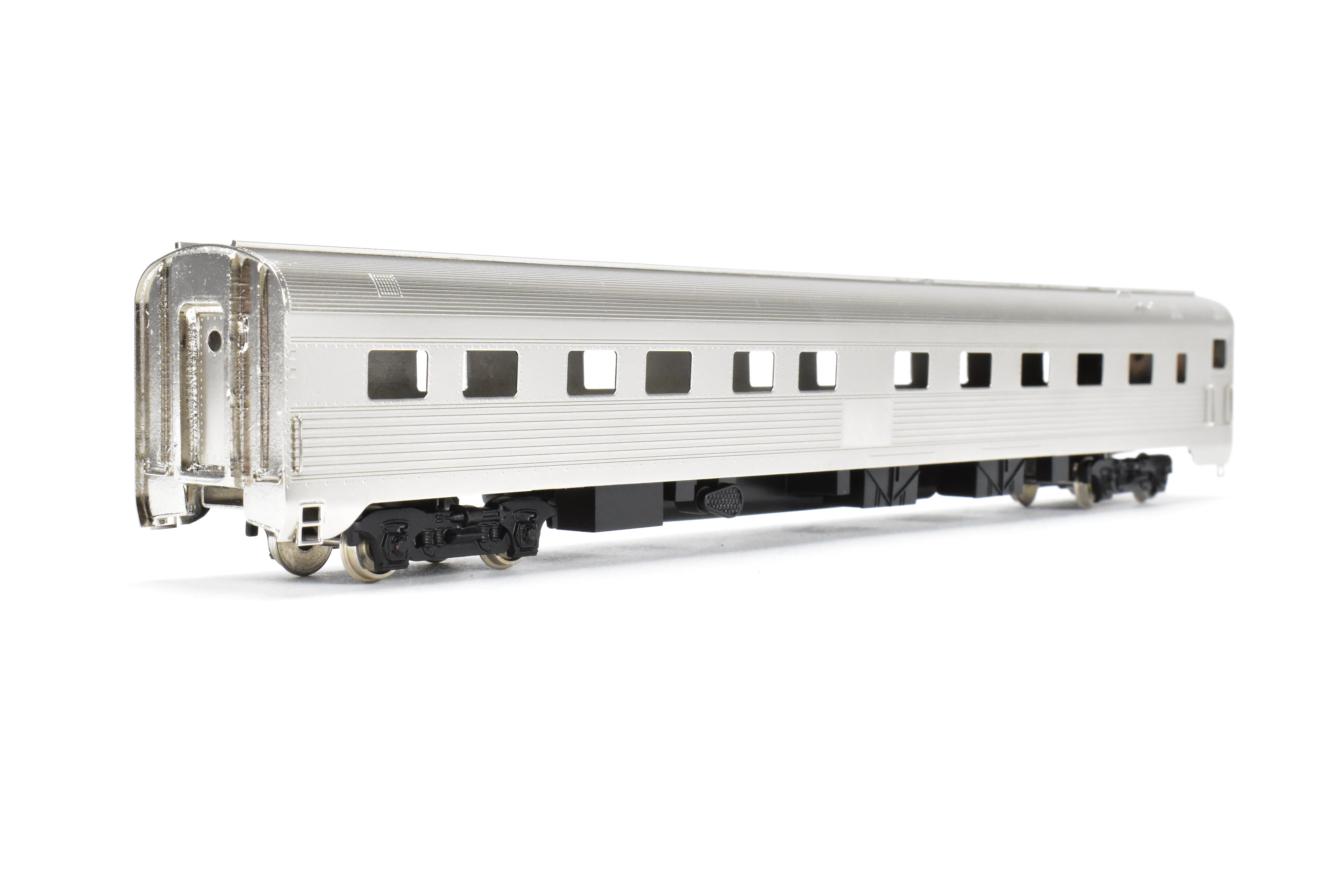 HO Scale Brass The Original Whistle Stop Model Train - Southern Pacific Budd 10 - 6 Sleeper with Factory Nickel Plating