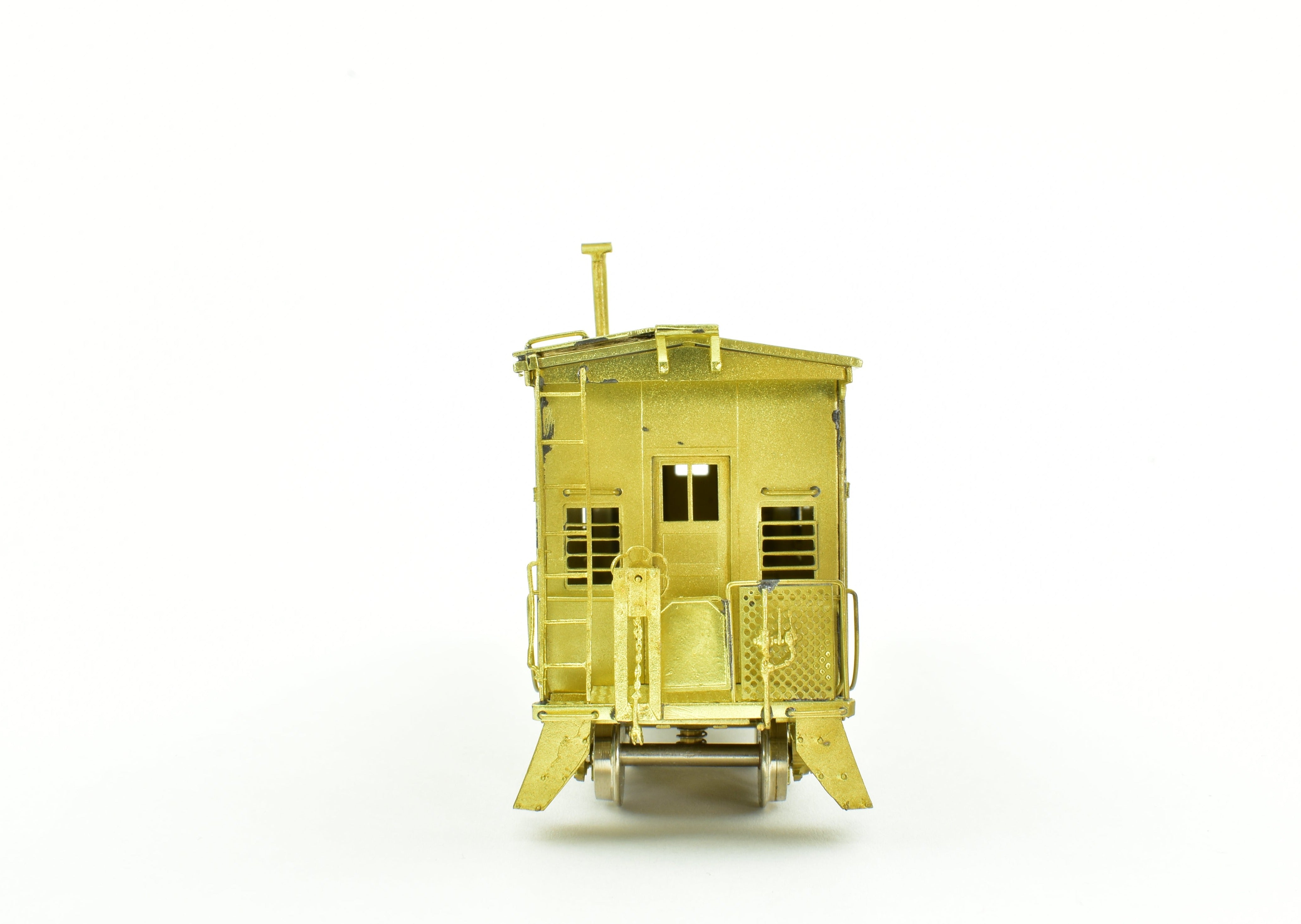 HO Scale Brass Great Northern Bay Window Wooden Caboose No. X - 320 by OMI