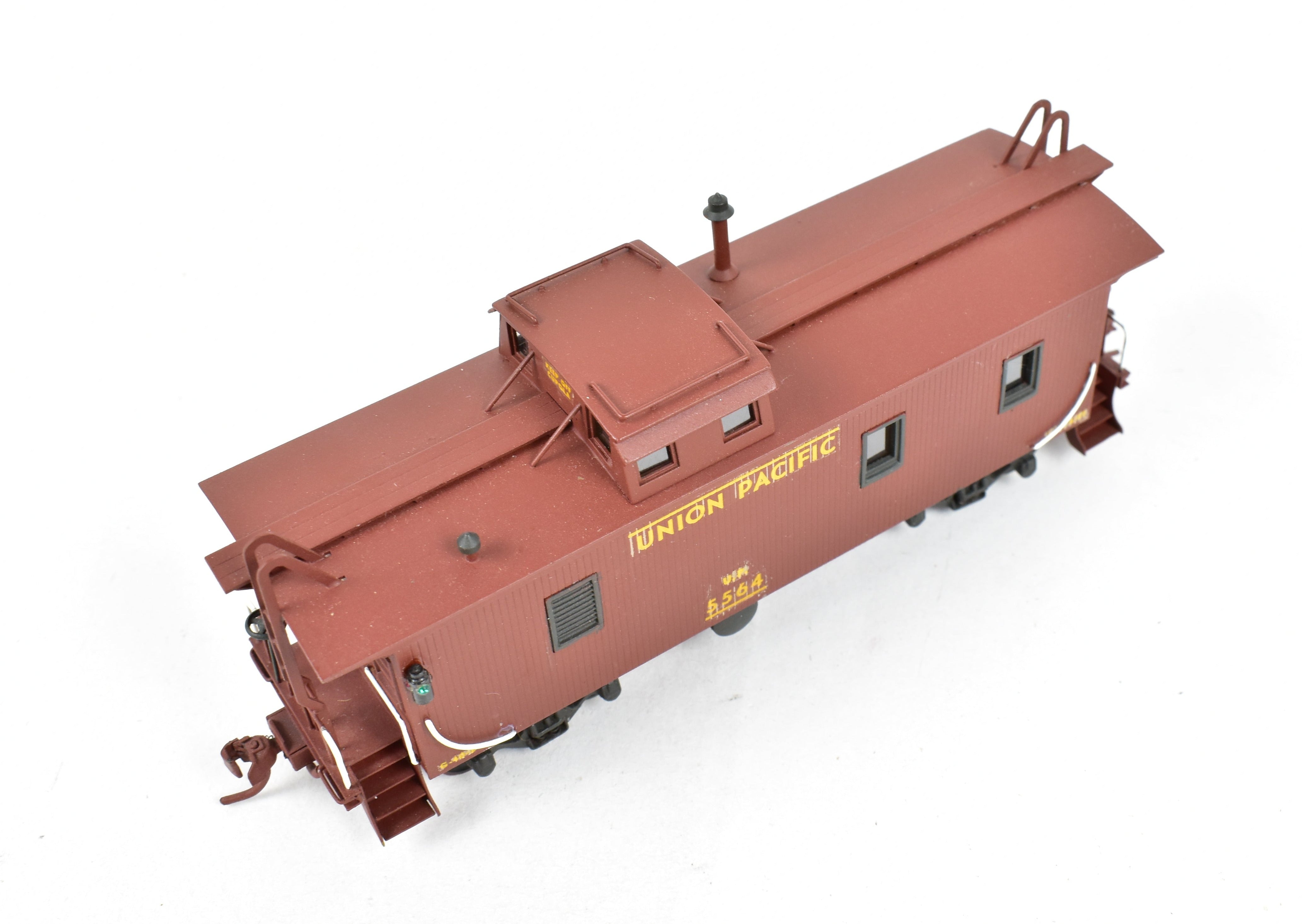 HO Scale Custom Painted Union Pacific CA-1 Wood Caboose by Trains, Inc.