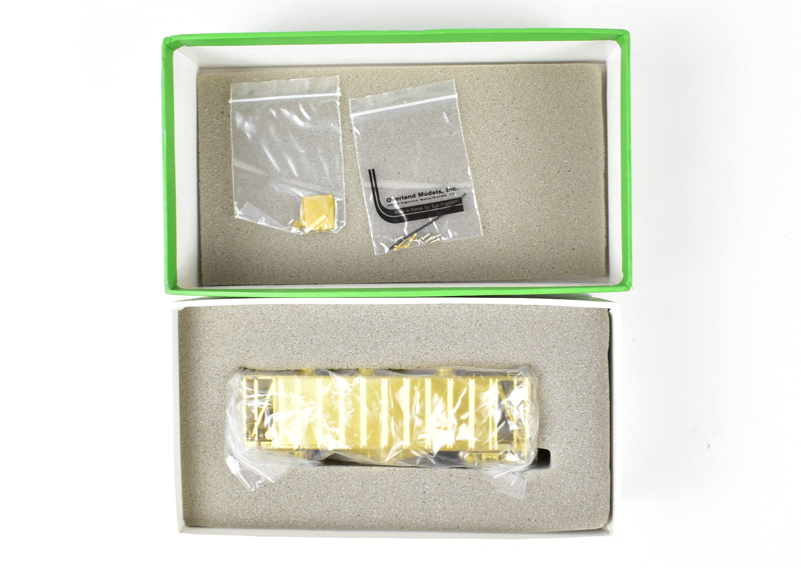 HO Scale Brass Airslide Covered Hopper Model by Overland Models, Inc. (OMI) for Various Roads