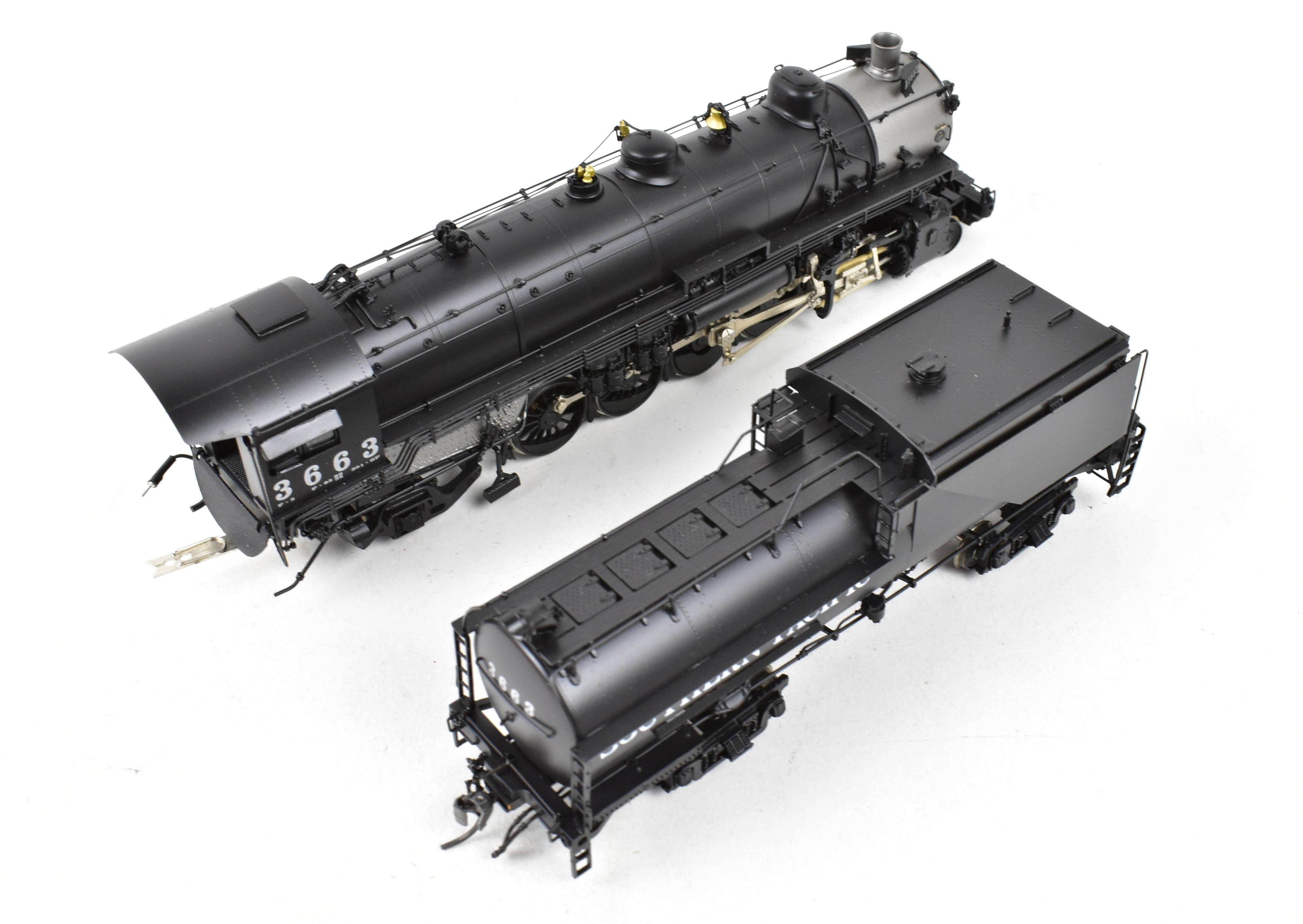 HO Scale Brass Precision Scale Co. Southern Pacific F-3 2-10-2 Factory Painted Locomotive Model No. 3663