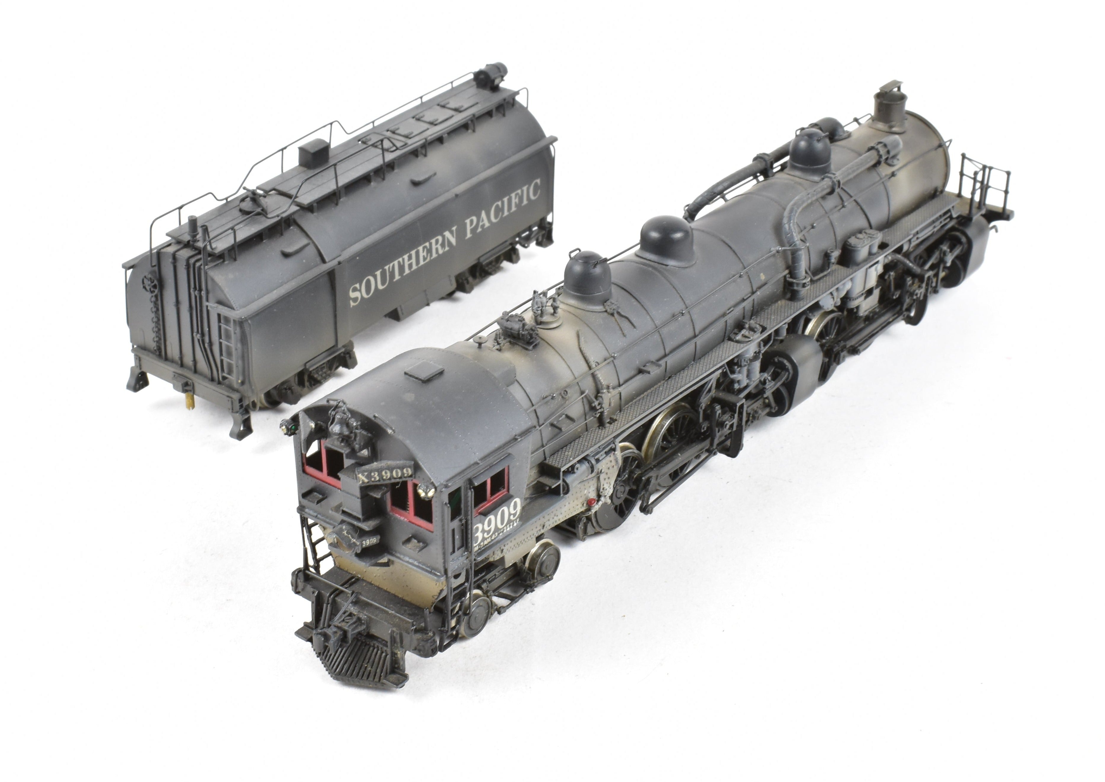 Custom Painted HO Brass Balboa Southern Pacific AM - 2 4 - 6 - 6 - 2 Cab Forward Master Series