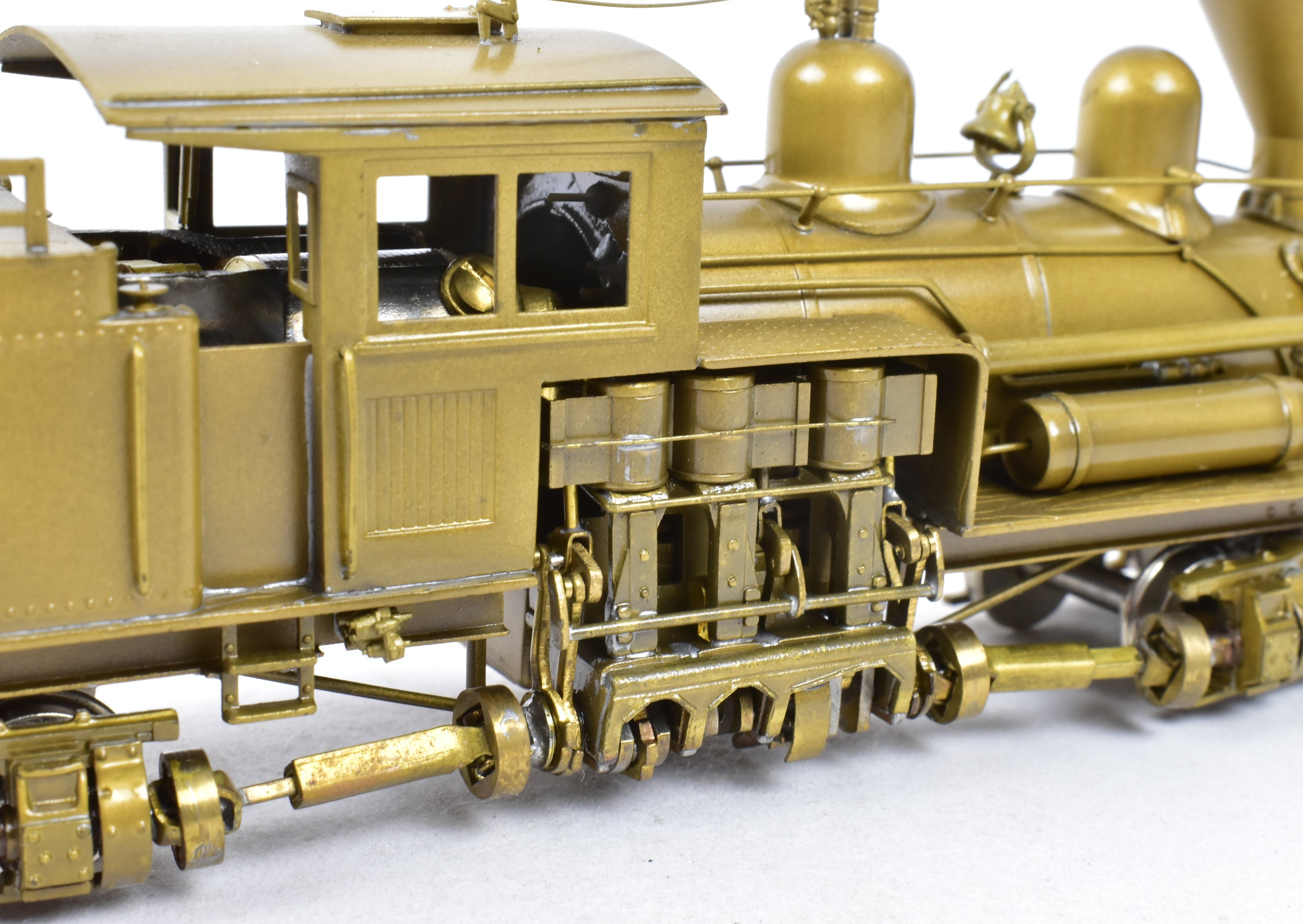 HO Scale Brass PFM - United 2-Truck Class B Shay Geared Locomotive Model for Logging Roads from the 1977 Production Run