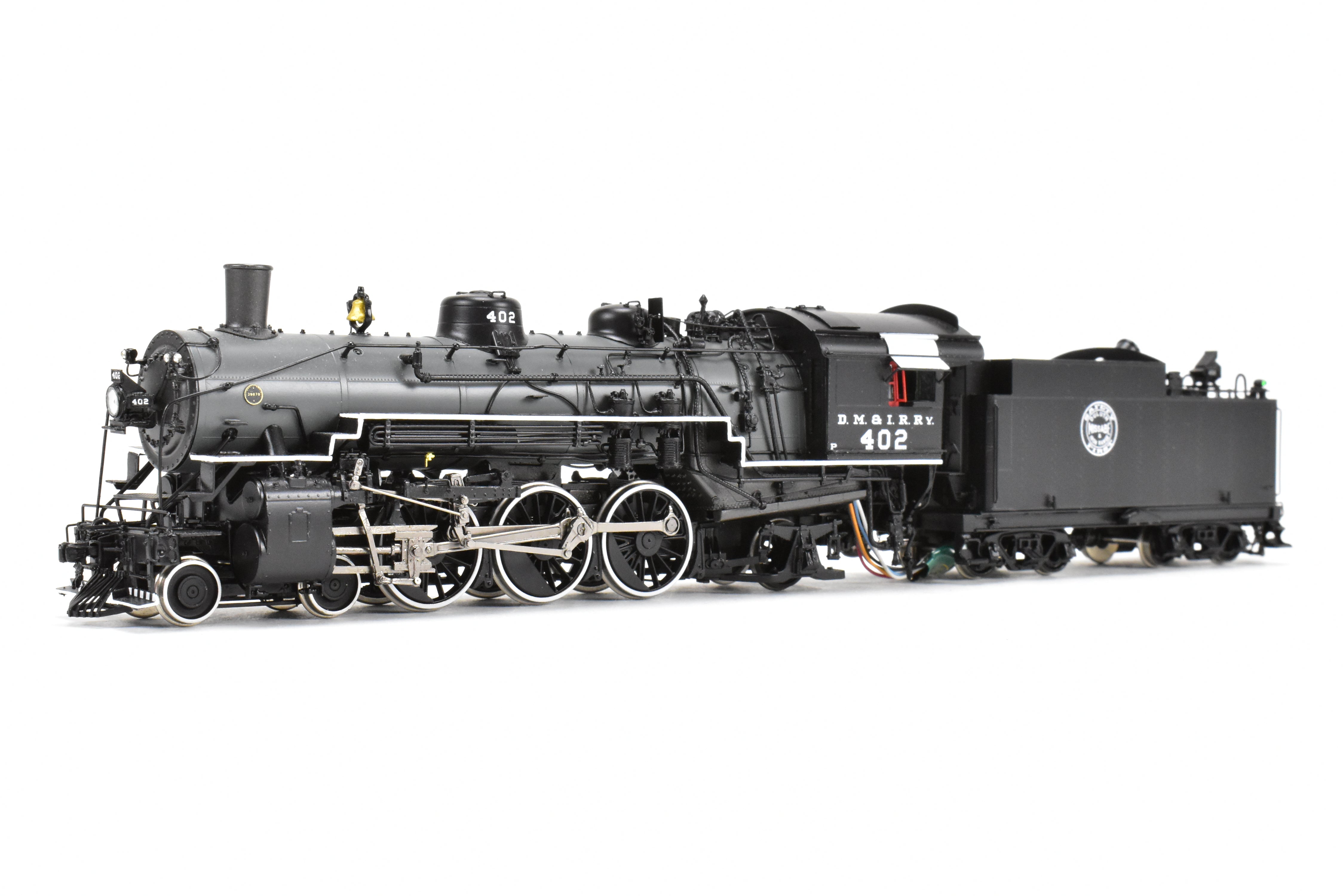 HO Brass DVP - DM&IR Class P 4-6-2 #402 Grey Boiler with TCS DDC and Sound