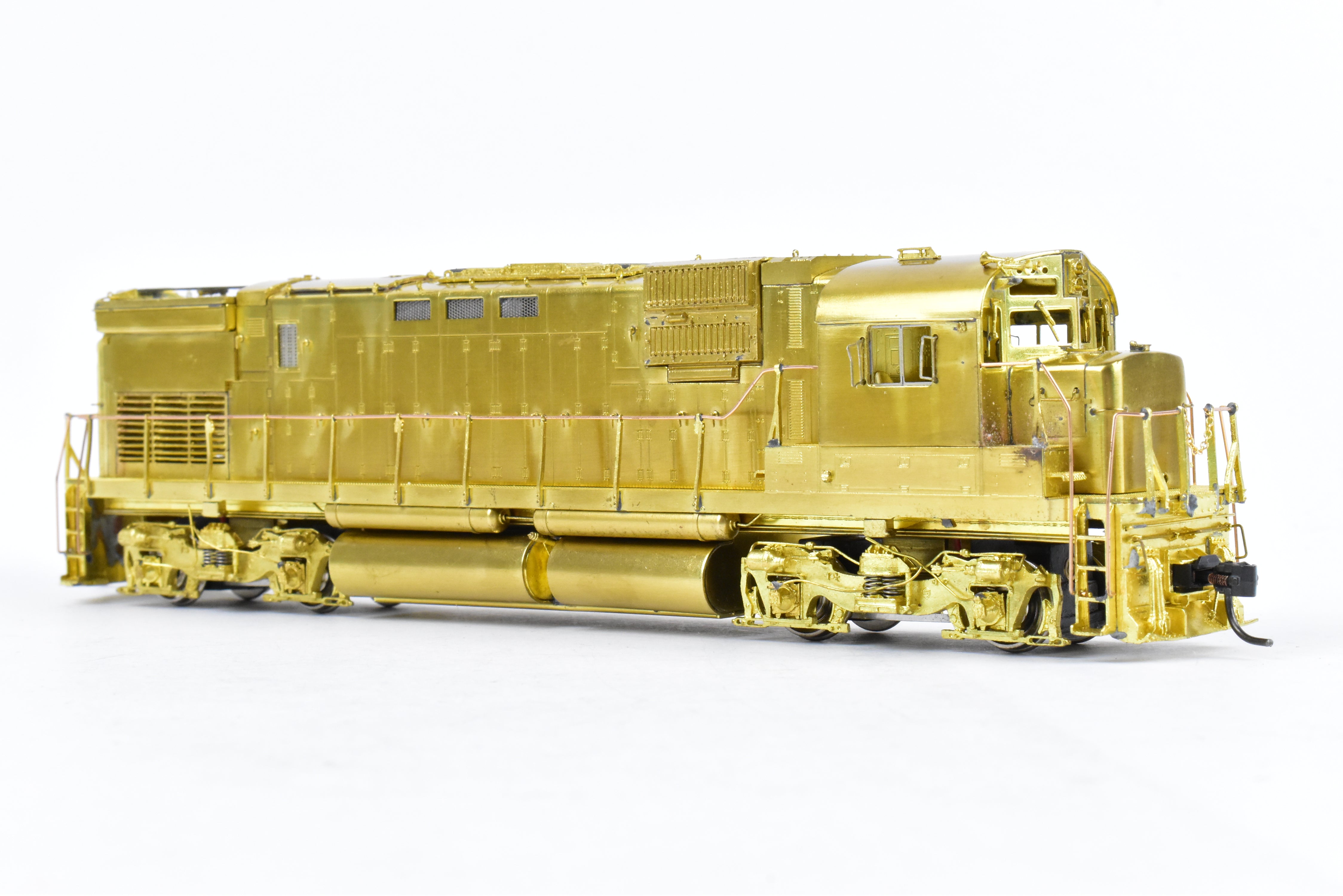HO Scale Brass Model Train - Overland Models Inc. (OMI) ALCO C430 Locomotive with Hi - Ad Trucks, Representing New York Central (NYC) or New York Susquehanna & Western (NYS&W)
