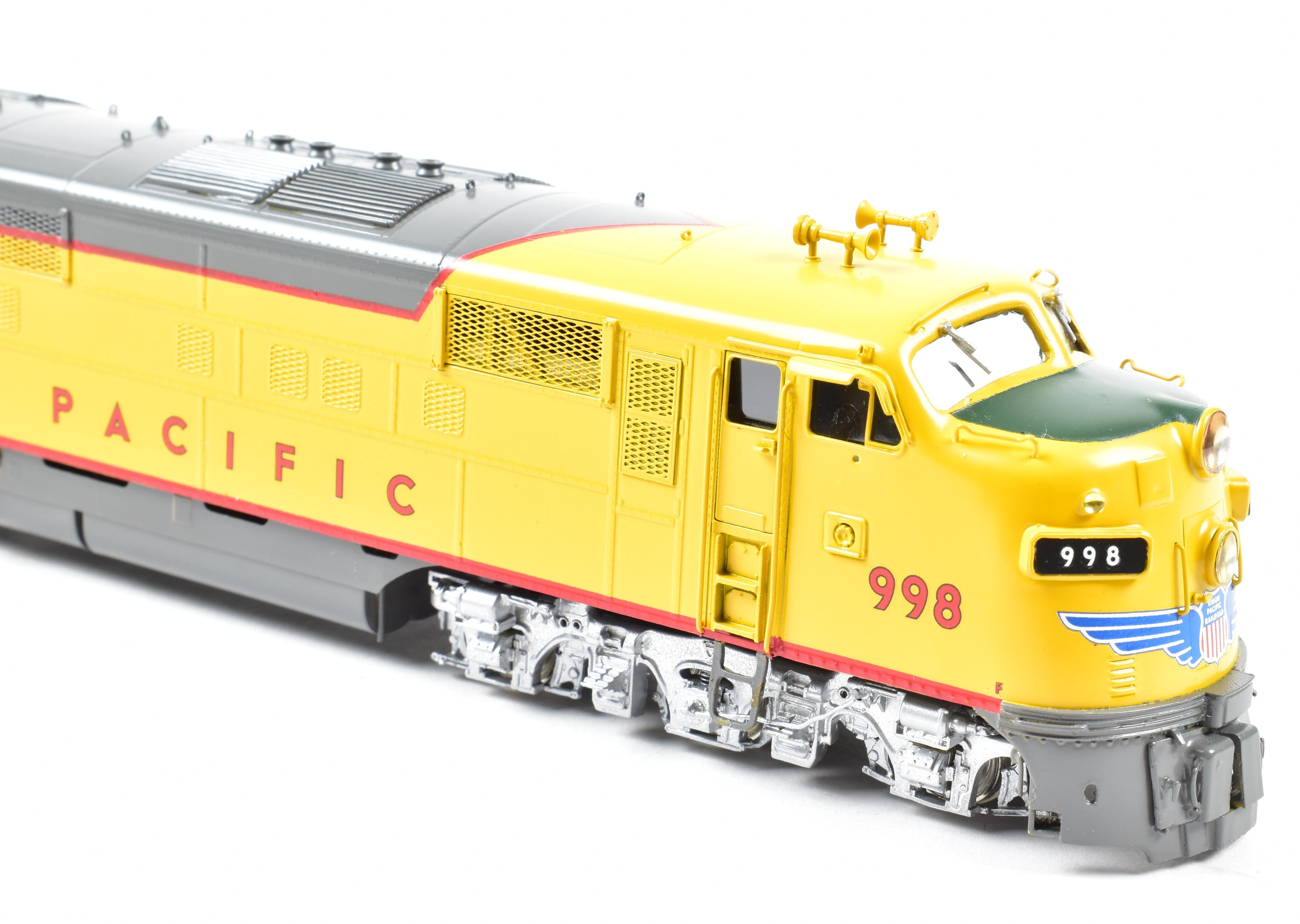 HO Scale Brass Union Pacific E-7A Unit FP #998 Model by Overland Models, Inc. (OMI)