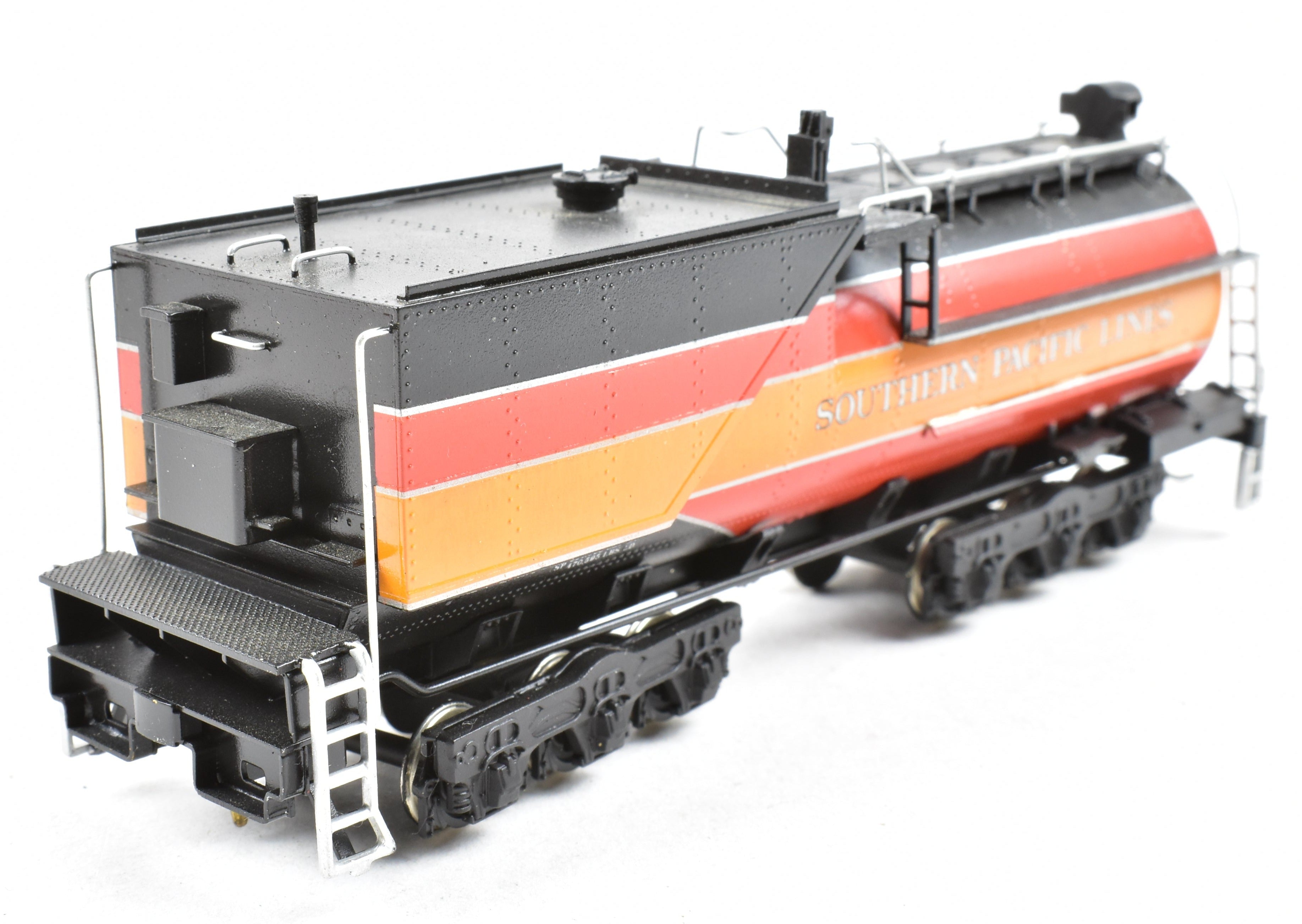 HO Scale Brass Model Train by Westside Model Co. - Southern Pacific Class P - 10 4 - 6 - 2 Streamlined Pro Painted Daylight No. 2484 with Can Motor Upgrade