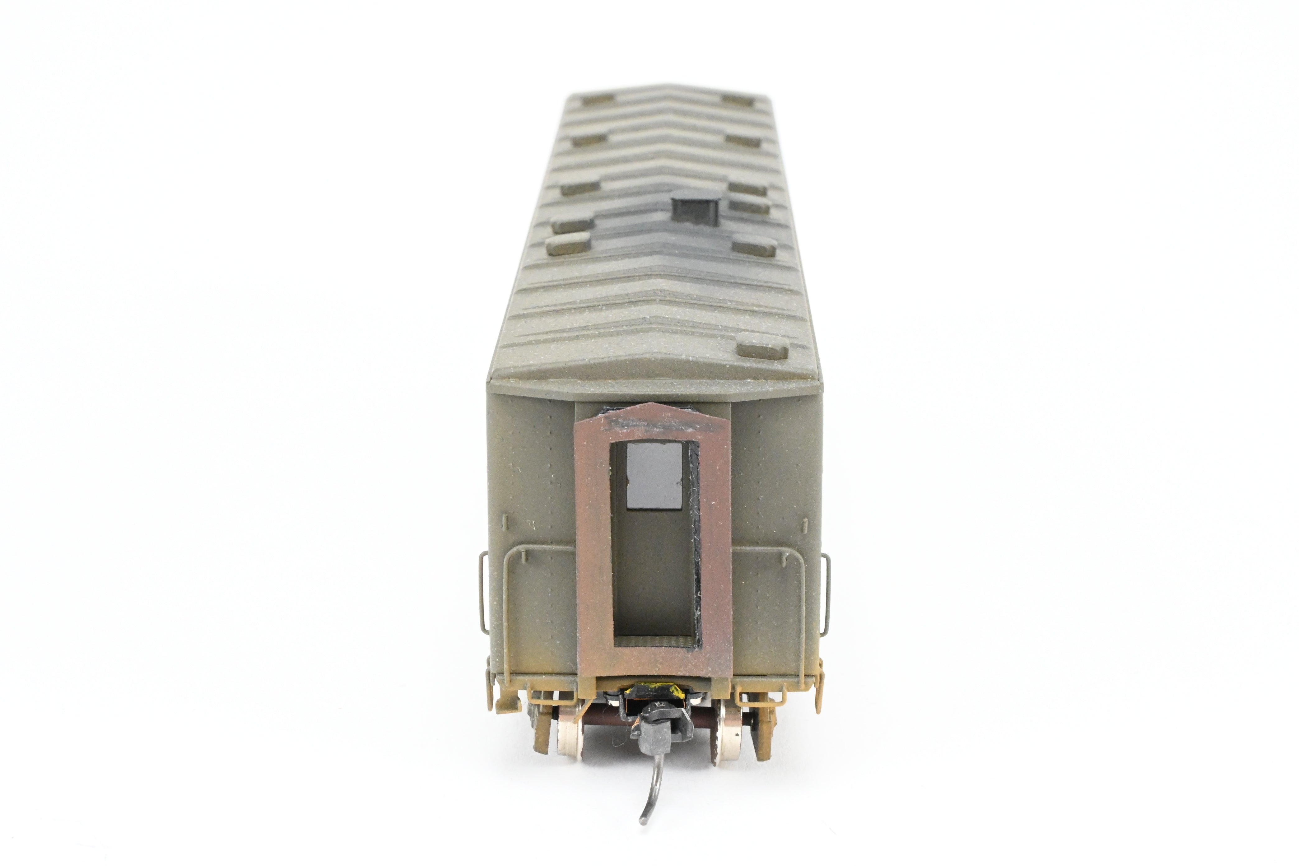 HO Scale Brass Hallmark Pullman Troop Sleeper Custom-Painted for US Army