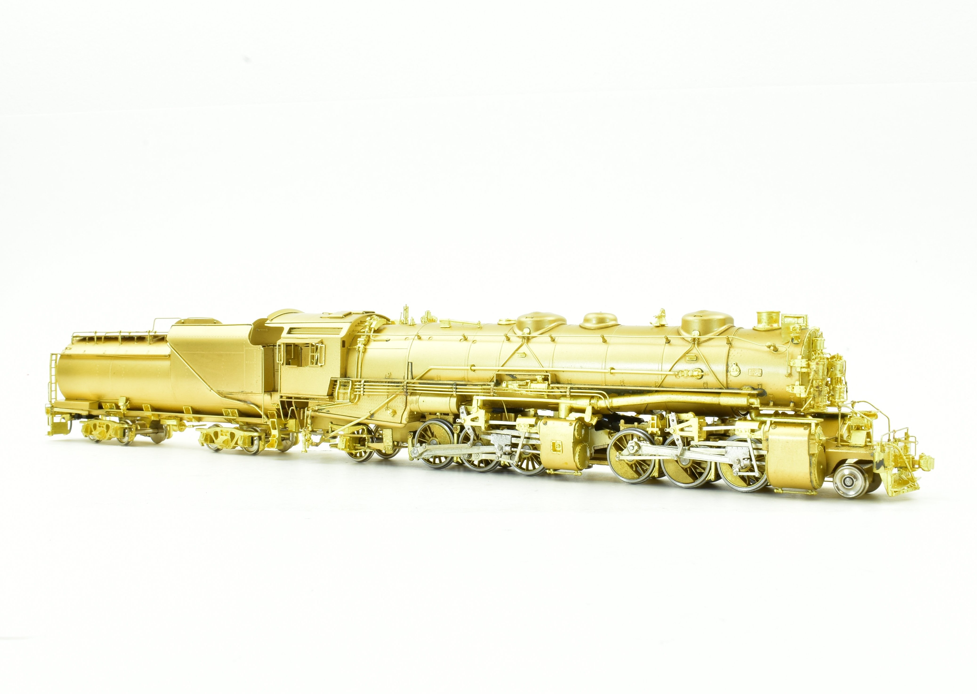 HO Scale Brass Key Imports Chesapeake & Ohio H-6 2-6-6-2 Mallet Steam Locomotive Model with 12VC Vanderbilt Tender