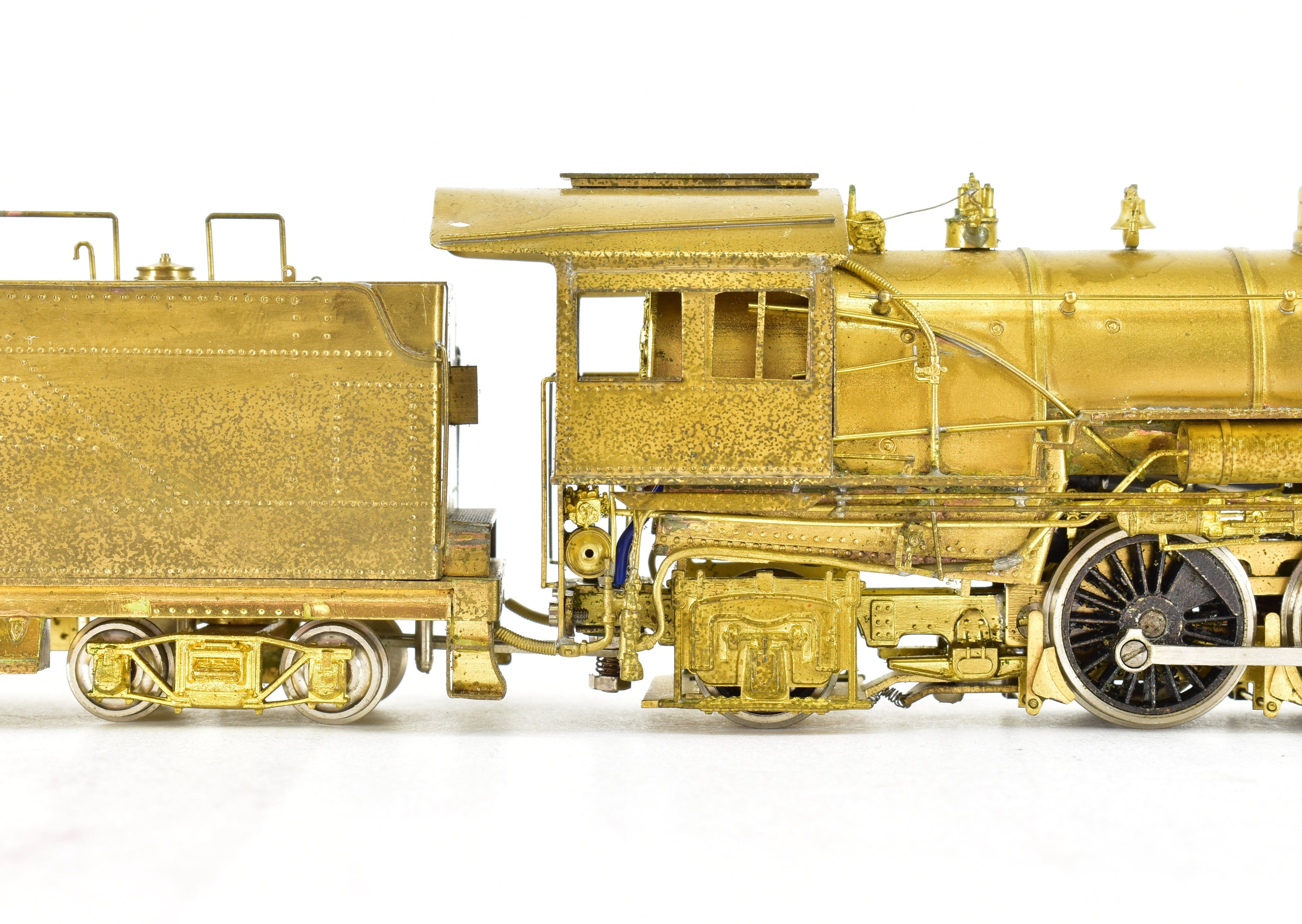 HO Scale Brass Balboa ATSF - Santa Fe 2-6-2 Prairie Class Steam Locomotive Model 1812 with Mild Foam Damage