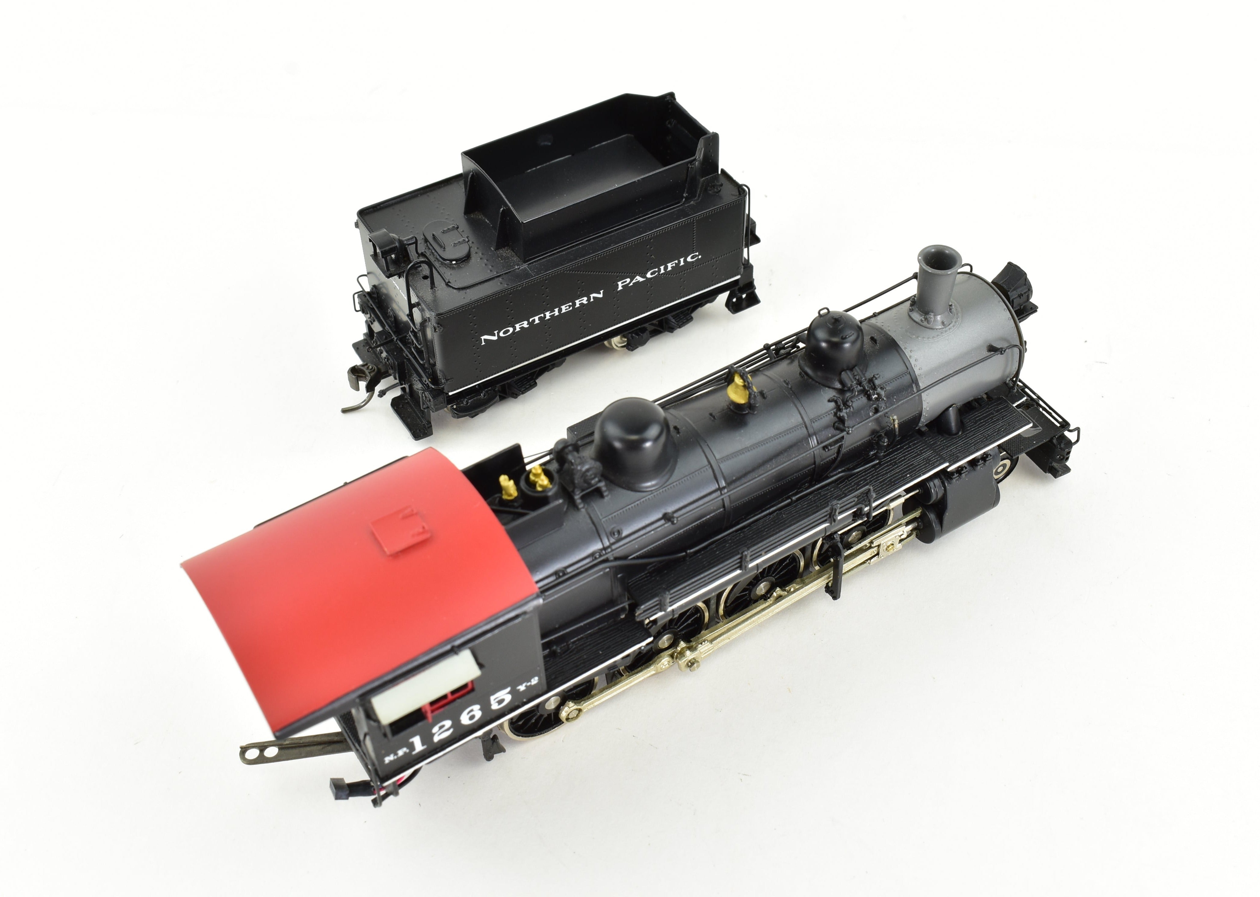HO Scale Brass Northern Pacific Y - 2 2 - 8 - 0 FP #1265 by W&R with DCC & Sound
