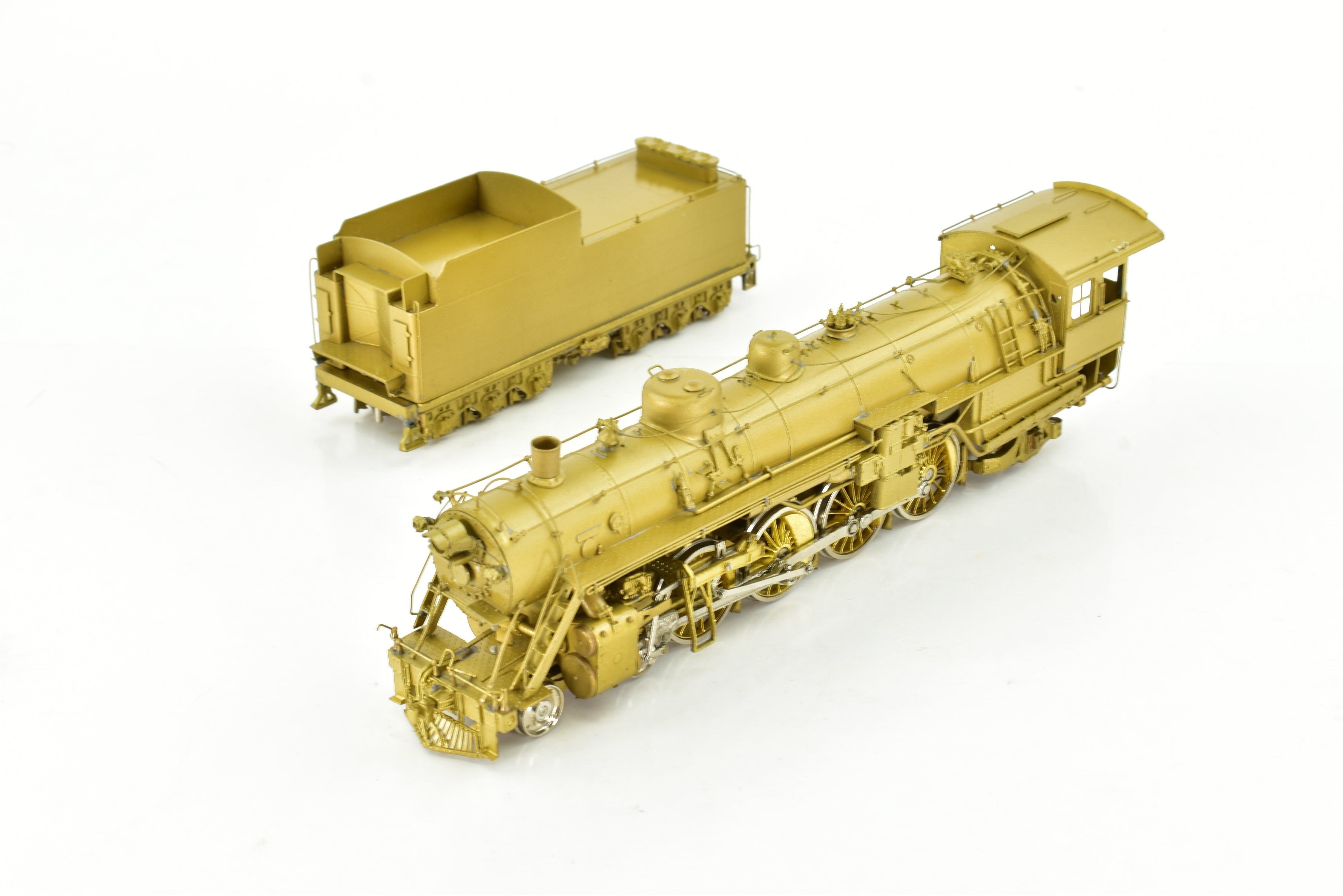 HO Brass OMI Overland Models CB&Q Burlington Route B-1A 4-8-2 Well-Detailed Model