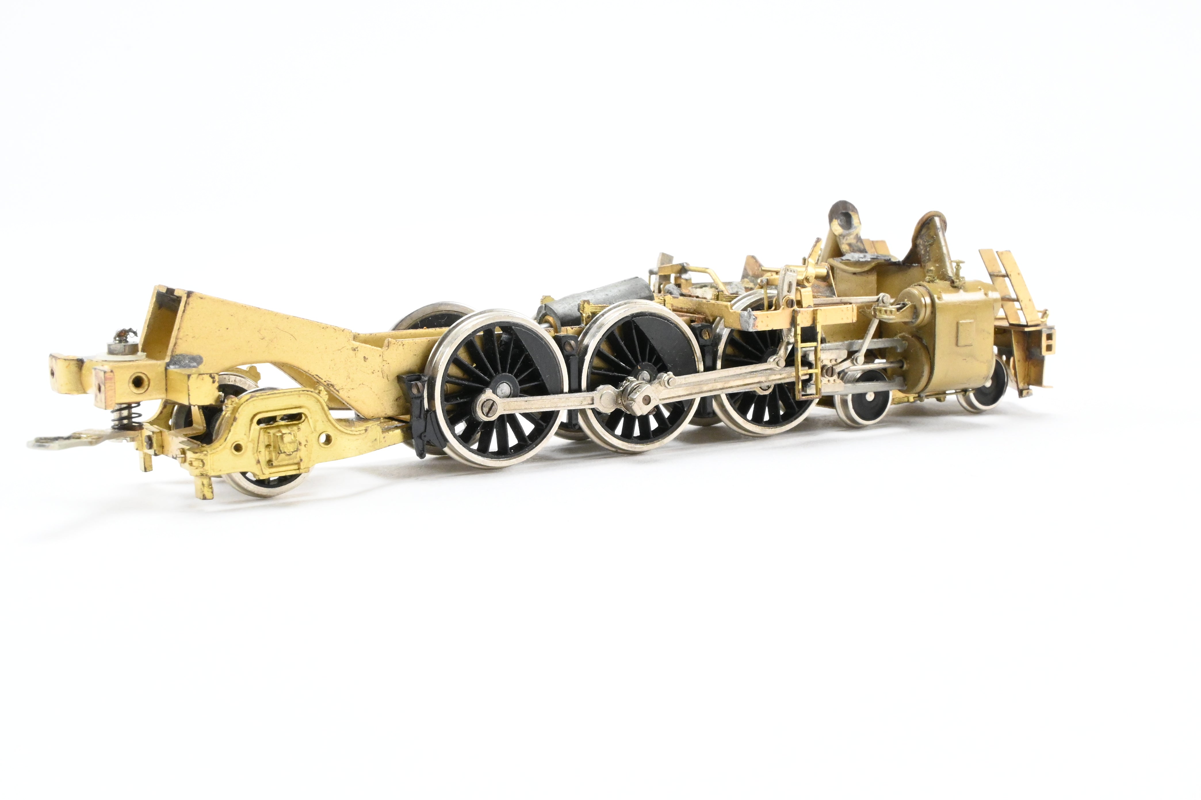 HO Scale Brass Hallmark Models MKT - Missouri Kansas Texas 4-6-2 H-3A Pacific Steam Locomotive Chassis Mechanism (Without Motor)