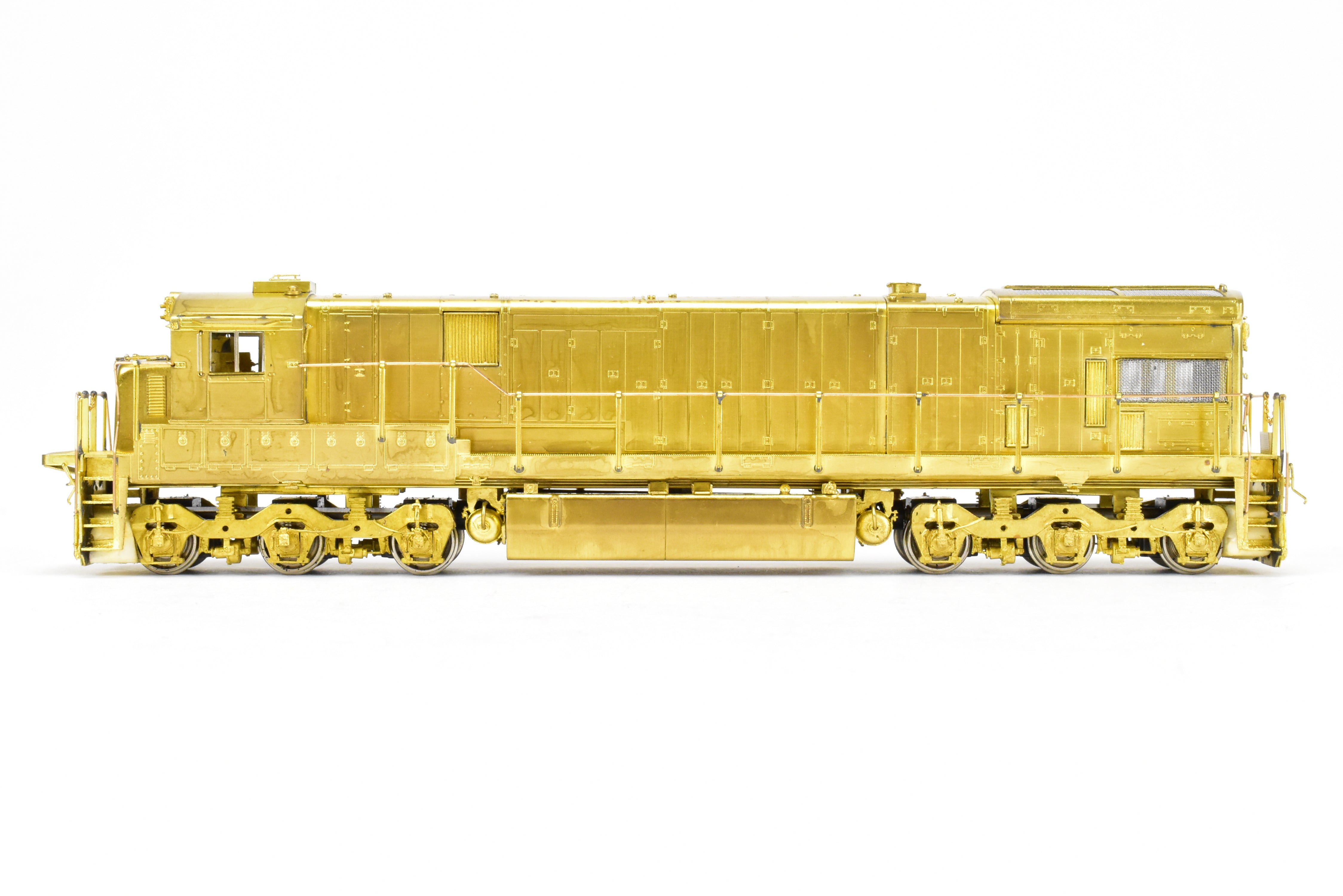 HO Brass OMI GE C30 - 7 2 - Window Locomotive with Anti - Climber (BN or ATSF)
