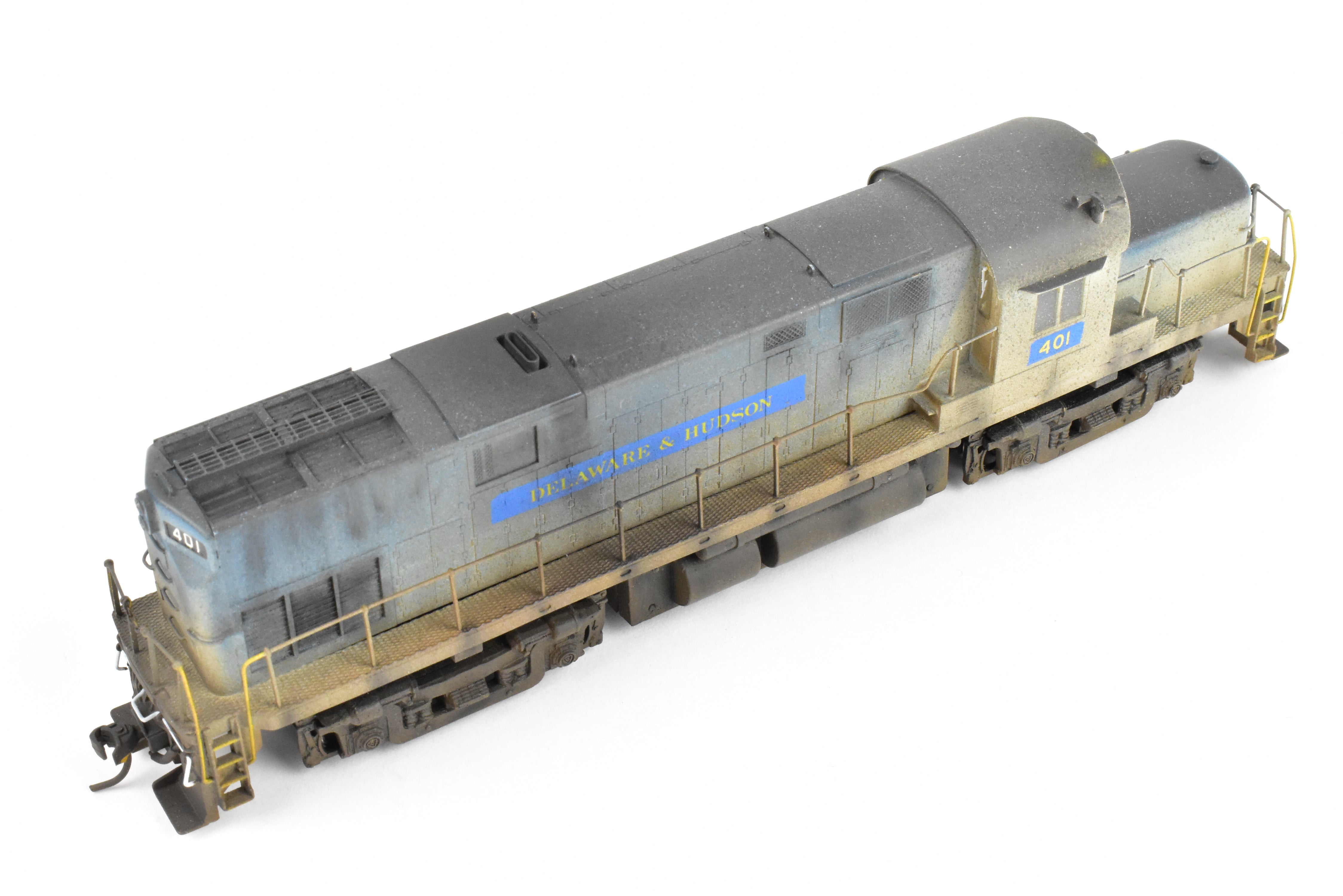 HO Scale Brass Alco Model Train - Delaware and Hudson ALCo C - 420 Low Hood with D&H Patch