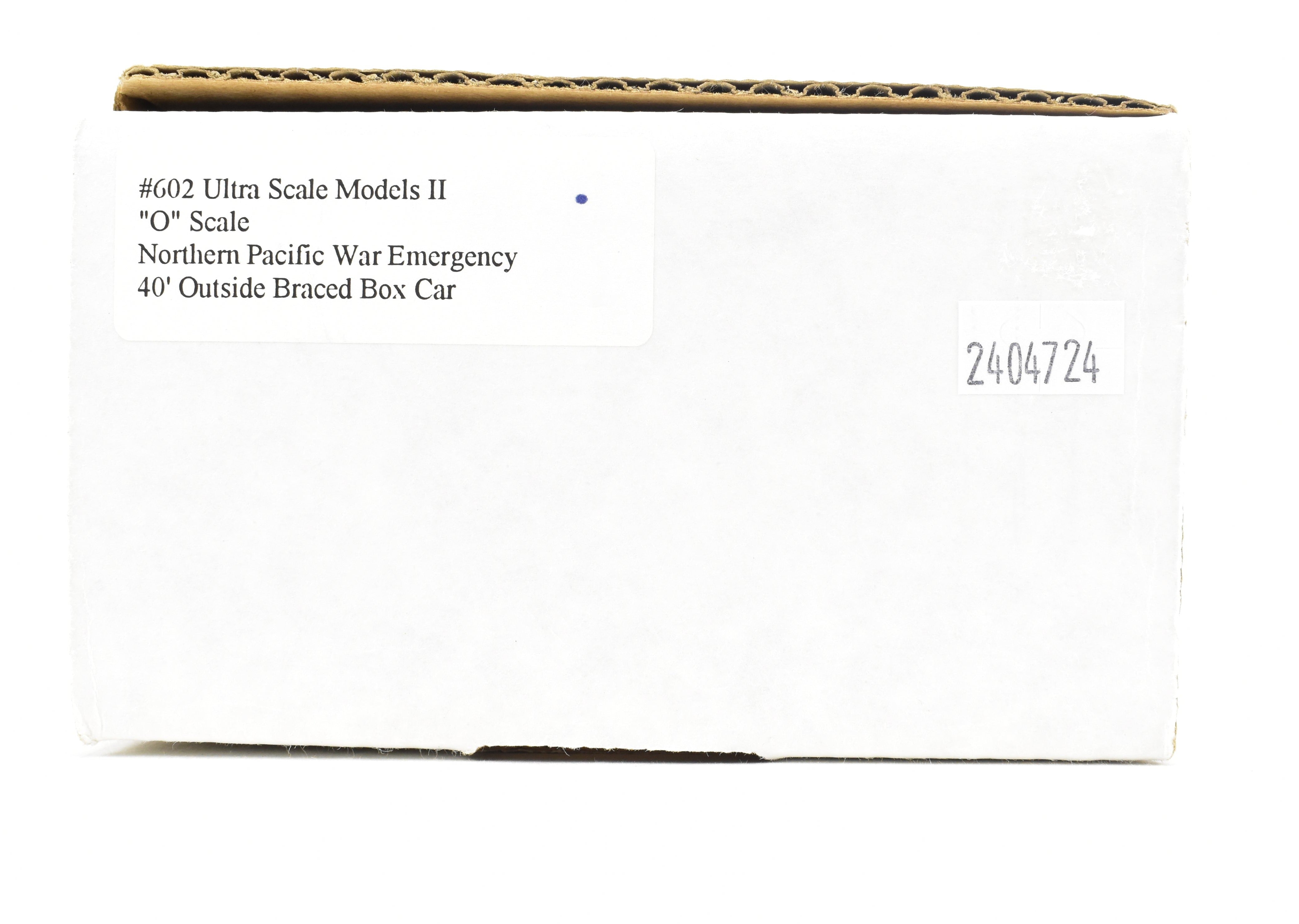 O Scale Chooch Ultra Scale II Resin Kit for NP 40' Outside Braced Box Car