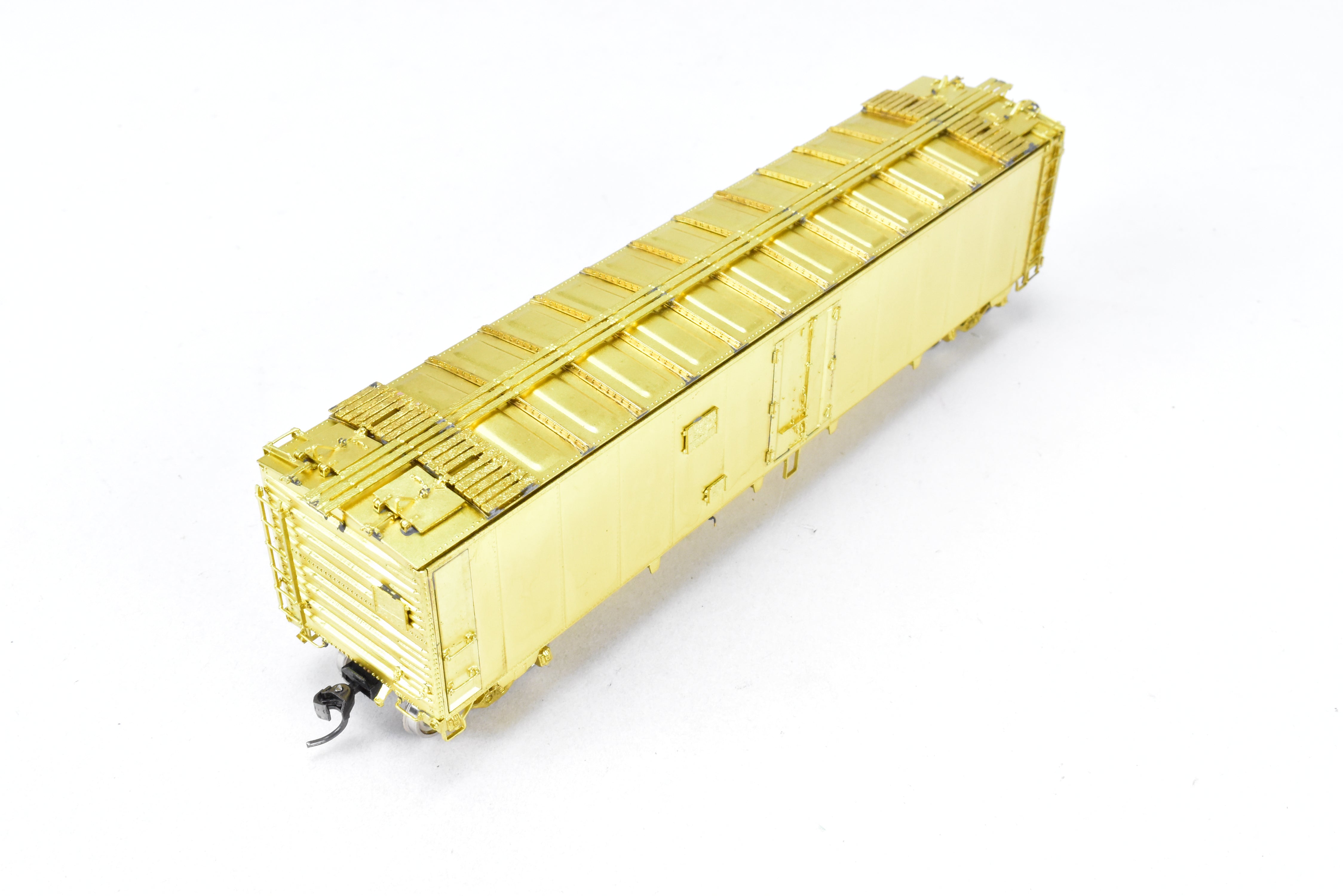HO Brass OMI ATSF - Santa Fe SFRD 50' Ice Bunker Steel Refrigerator Car, Excellent Condition