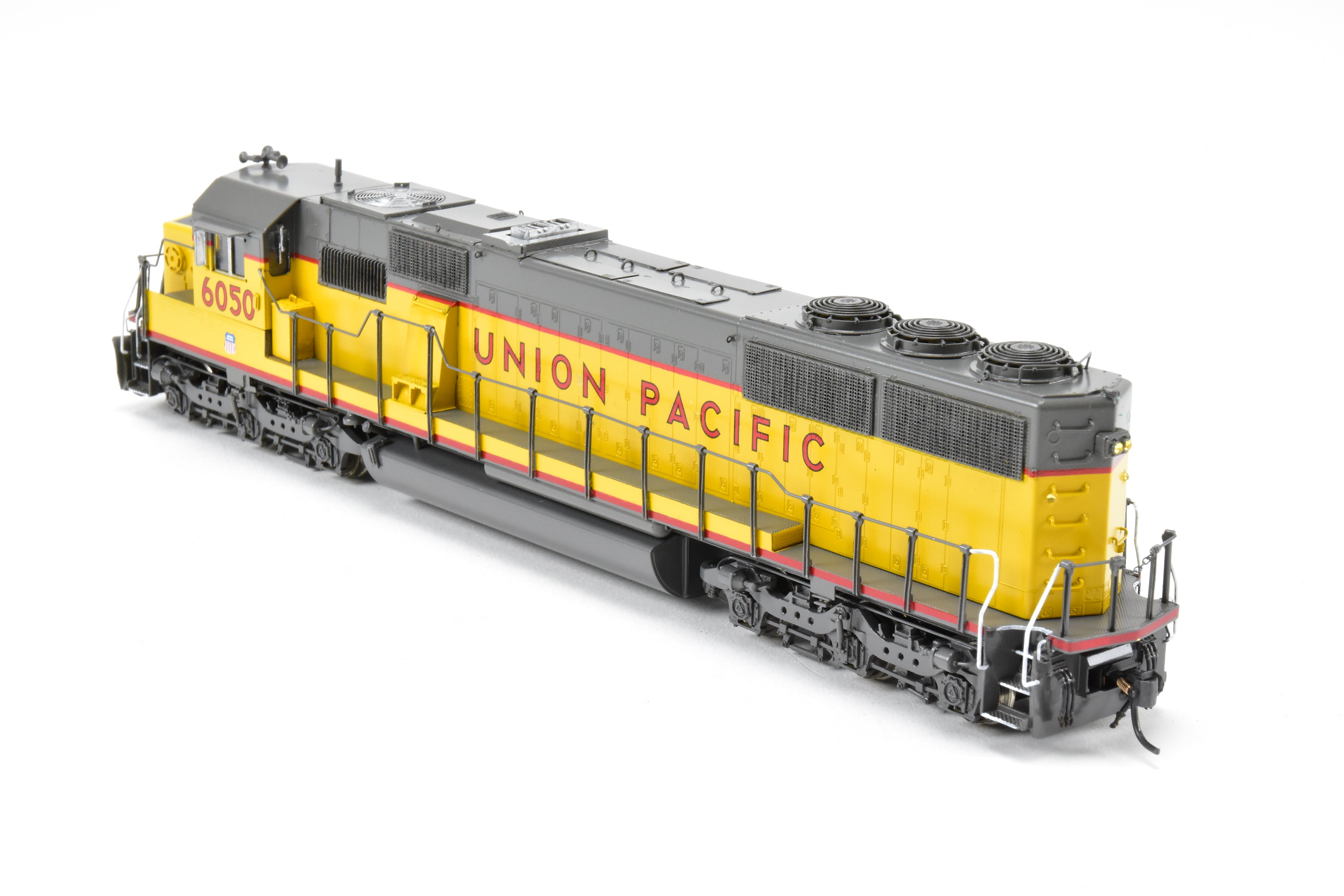 HO Scale Brass Union Pacific EMD SD60 Locomotive Model by Overland Models, Inc., Custom Painted with Road Number 6050
