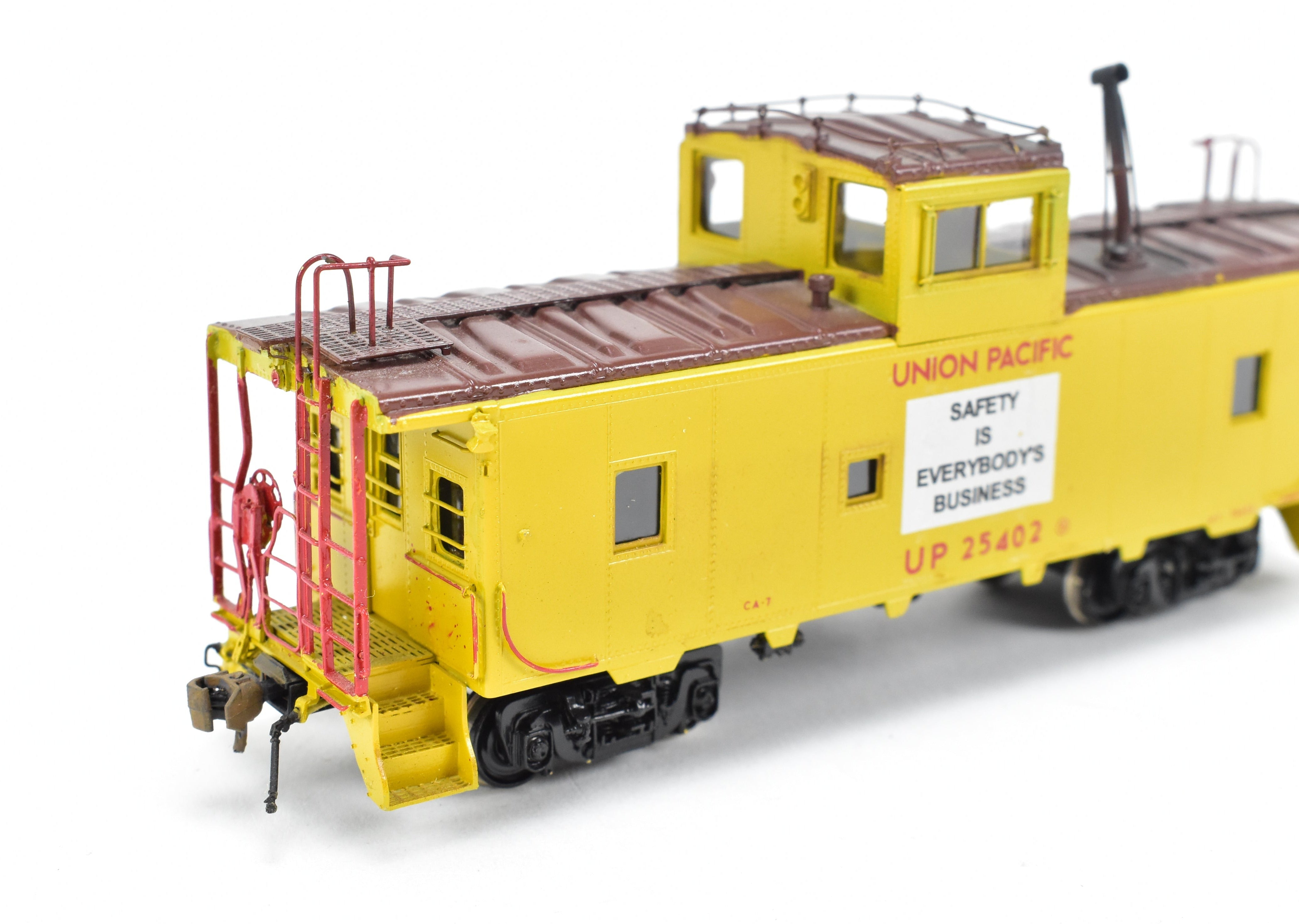 HO Brass OMI UP Union Pacific CA - 7 Custom - Painted Caboose by Overland Models