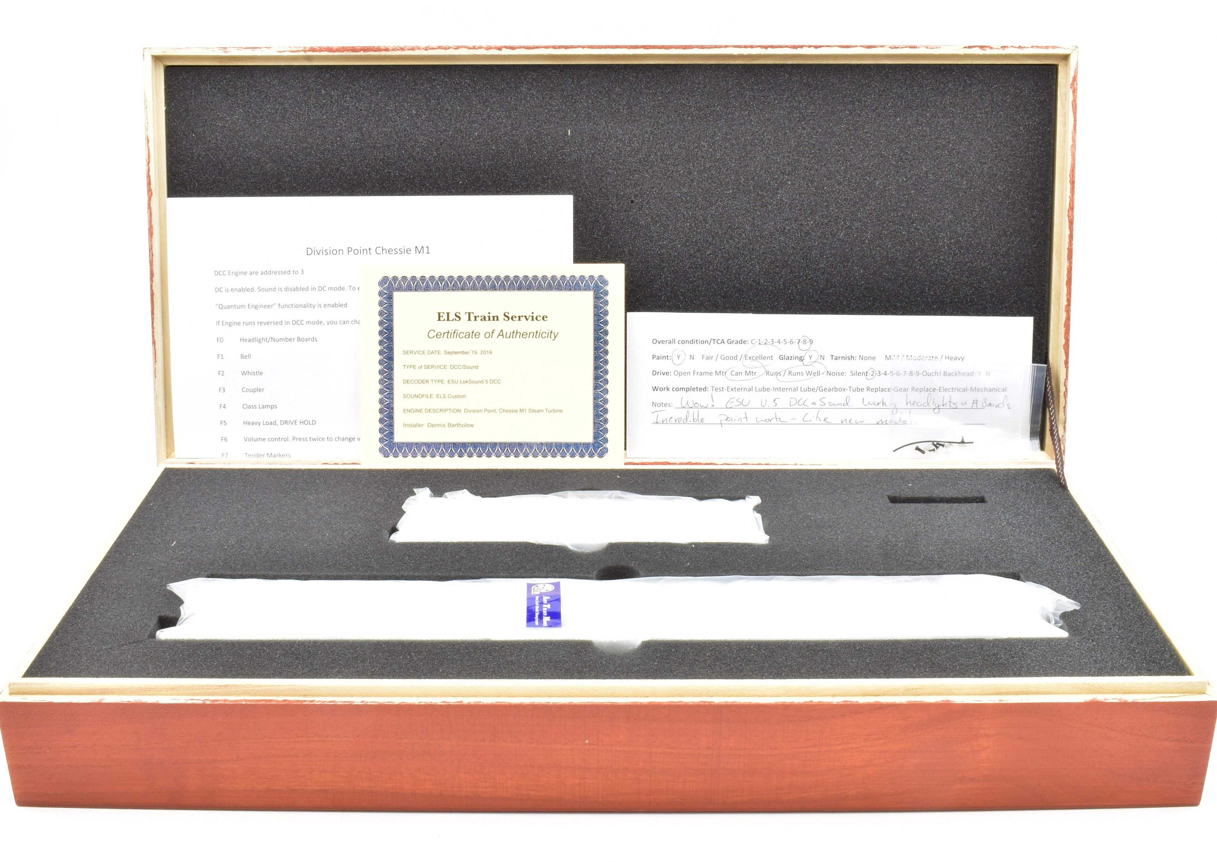 HO Brass Chesapeake & Ohio Baldwin M - 1 Steam Turbine FP #500 by DVP