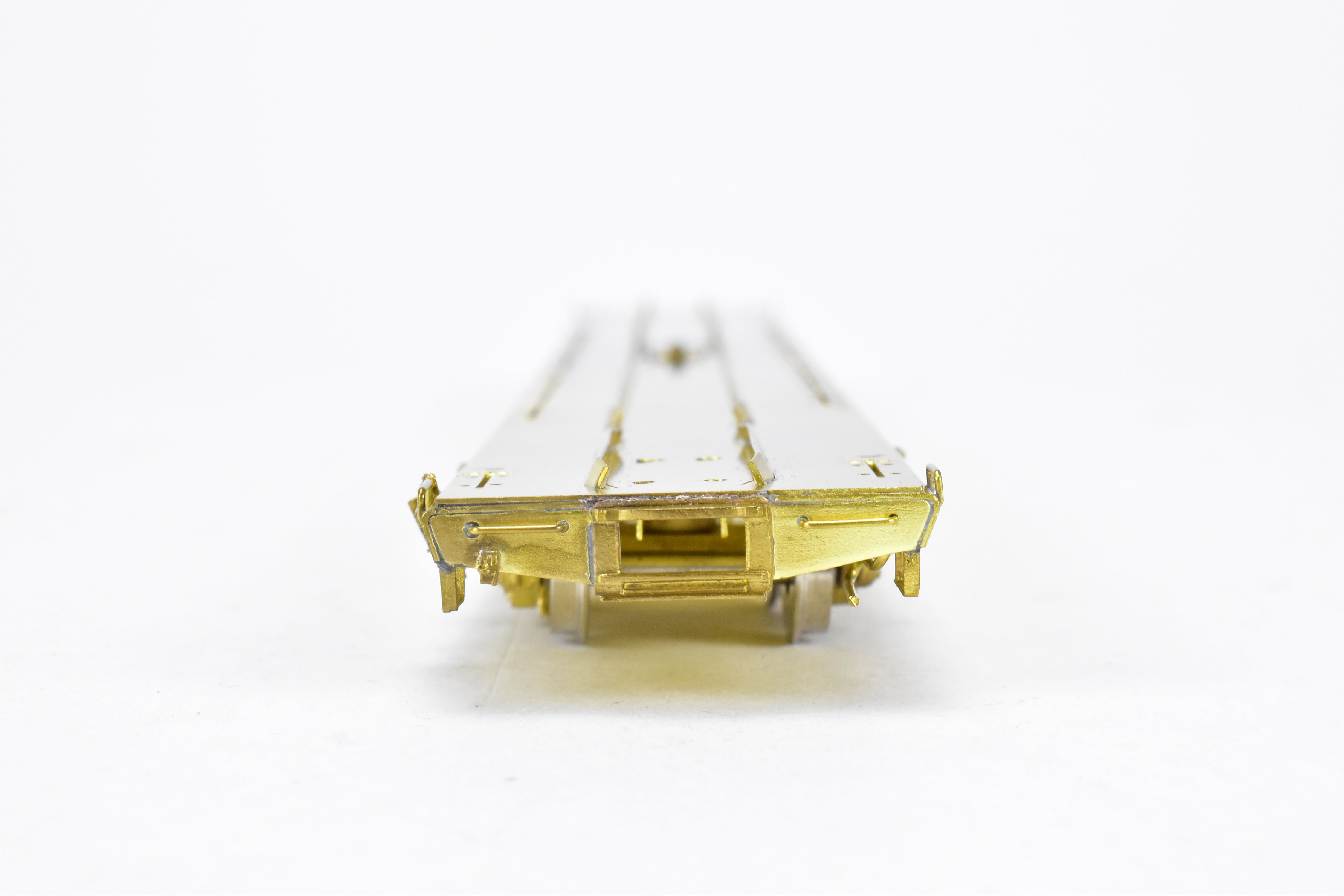 HO Scale Brass Trailer Train TOFC Flat Car 89'-4 Twin 45' by Overland Models, Inc. (OMI), Various Roads, Model Numbers 980100 - 981000
