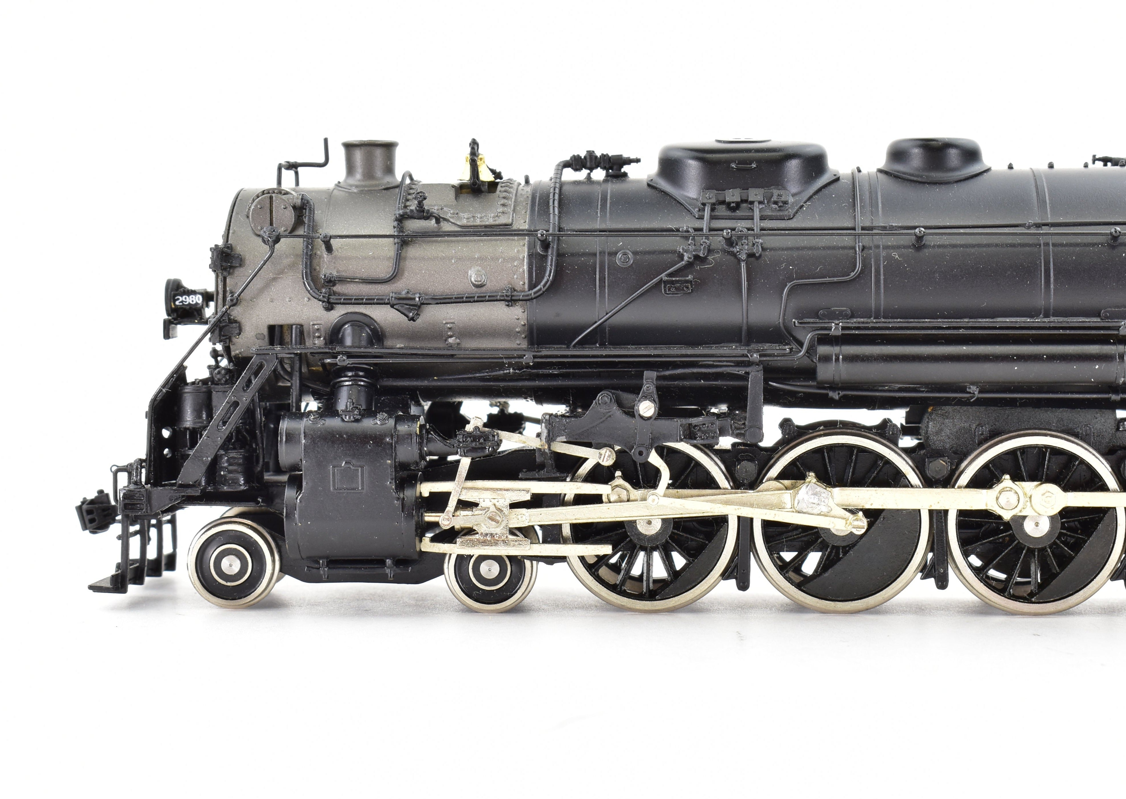 1989 HO Brass Key Imports NYC New York Central L-2d 4-8-2 Mohawk #2980